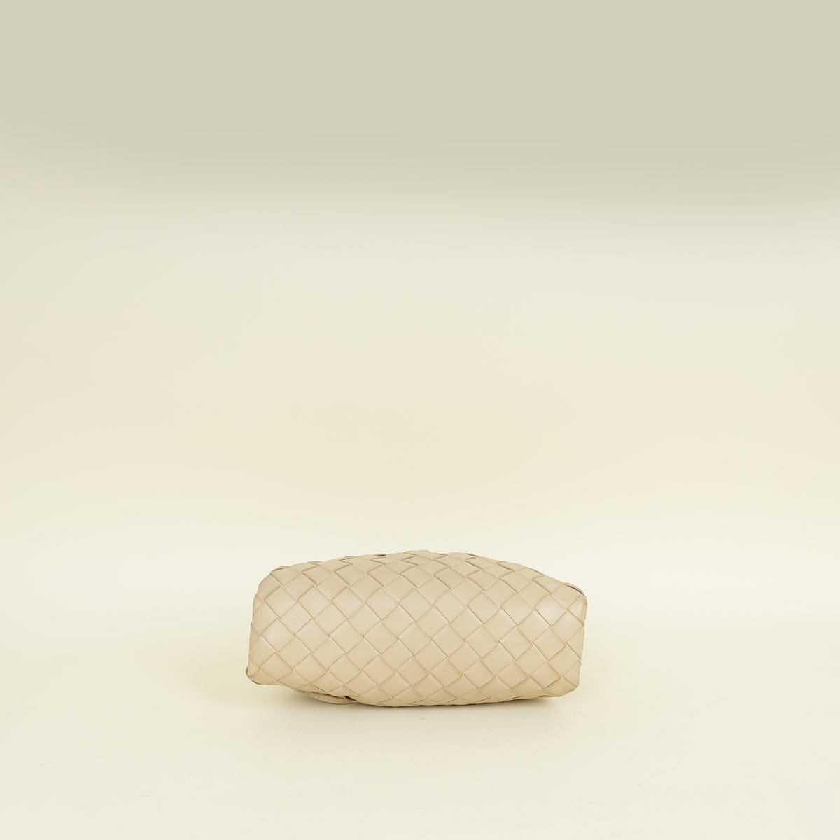 Bottega Veneta Beige Intrecciato Mini Pouch Bag