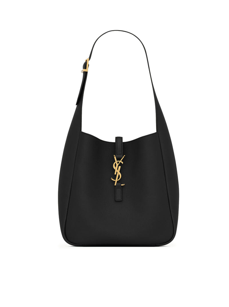 Saint Laurent Women Le 5 À 7 Supple Small In Hammered Leather