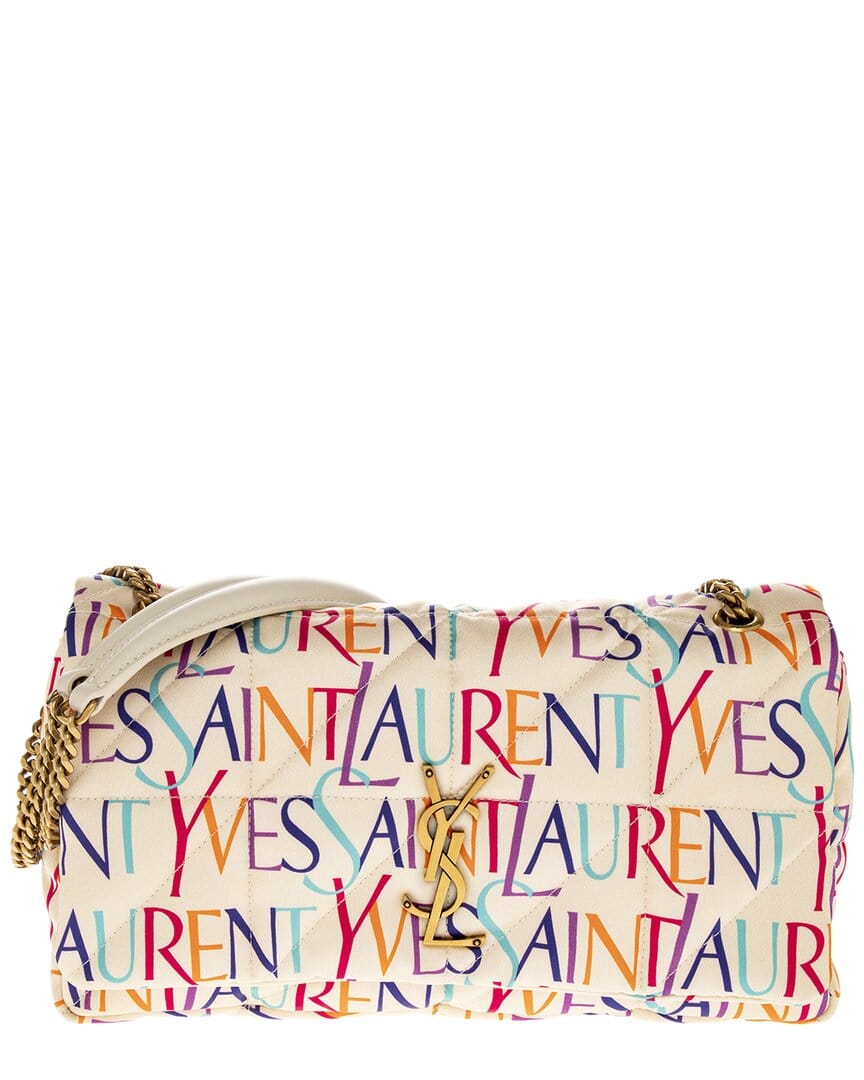 Saint Laurent Jamie Medium Silk Shoulder Bag