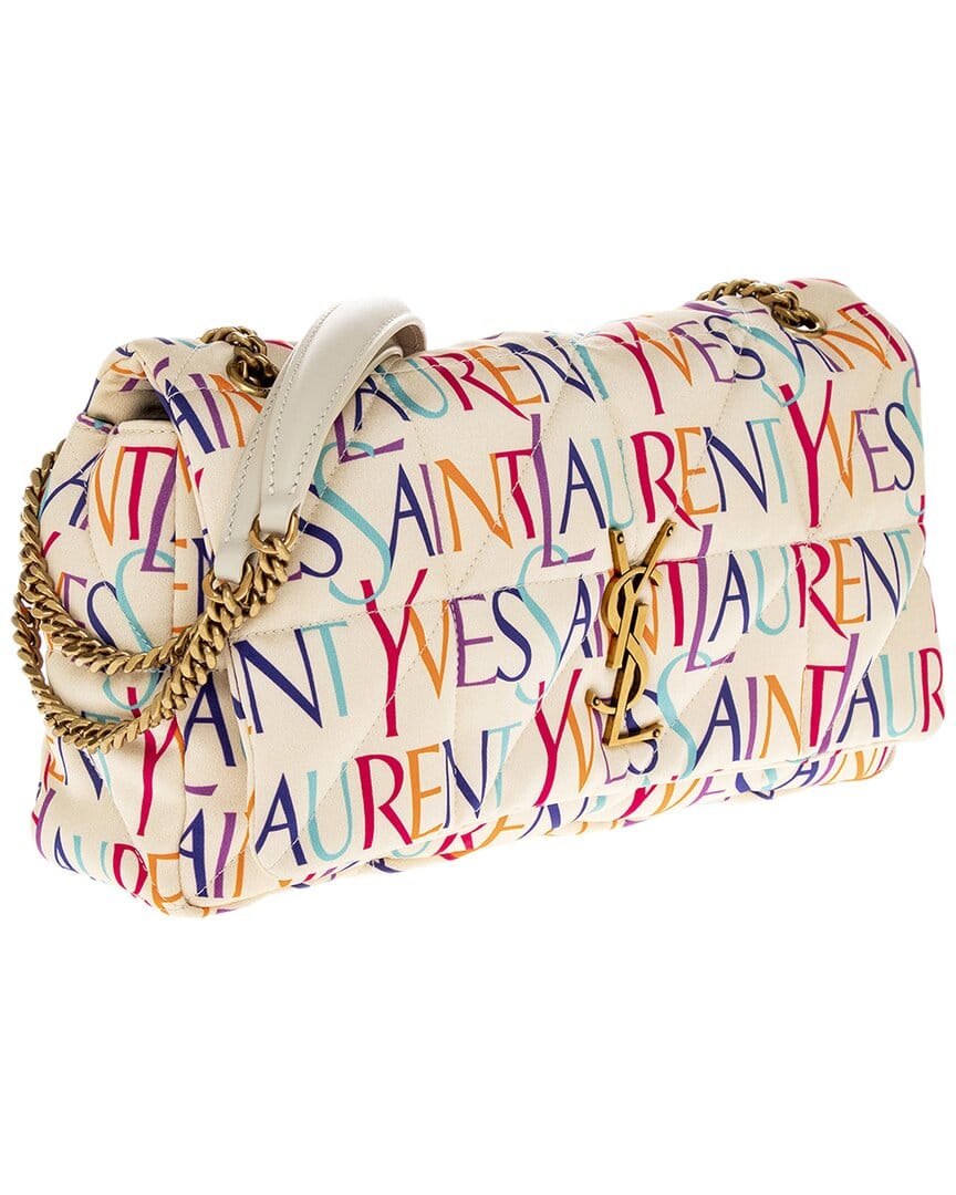 Saint Laurent Jamie Medium Silk Shoulder Bag