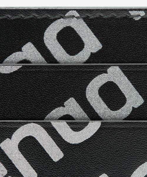 Balenciaga Common Reflective Print Cash Card Holder