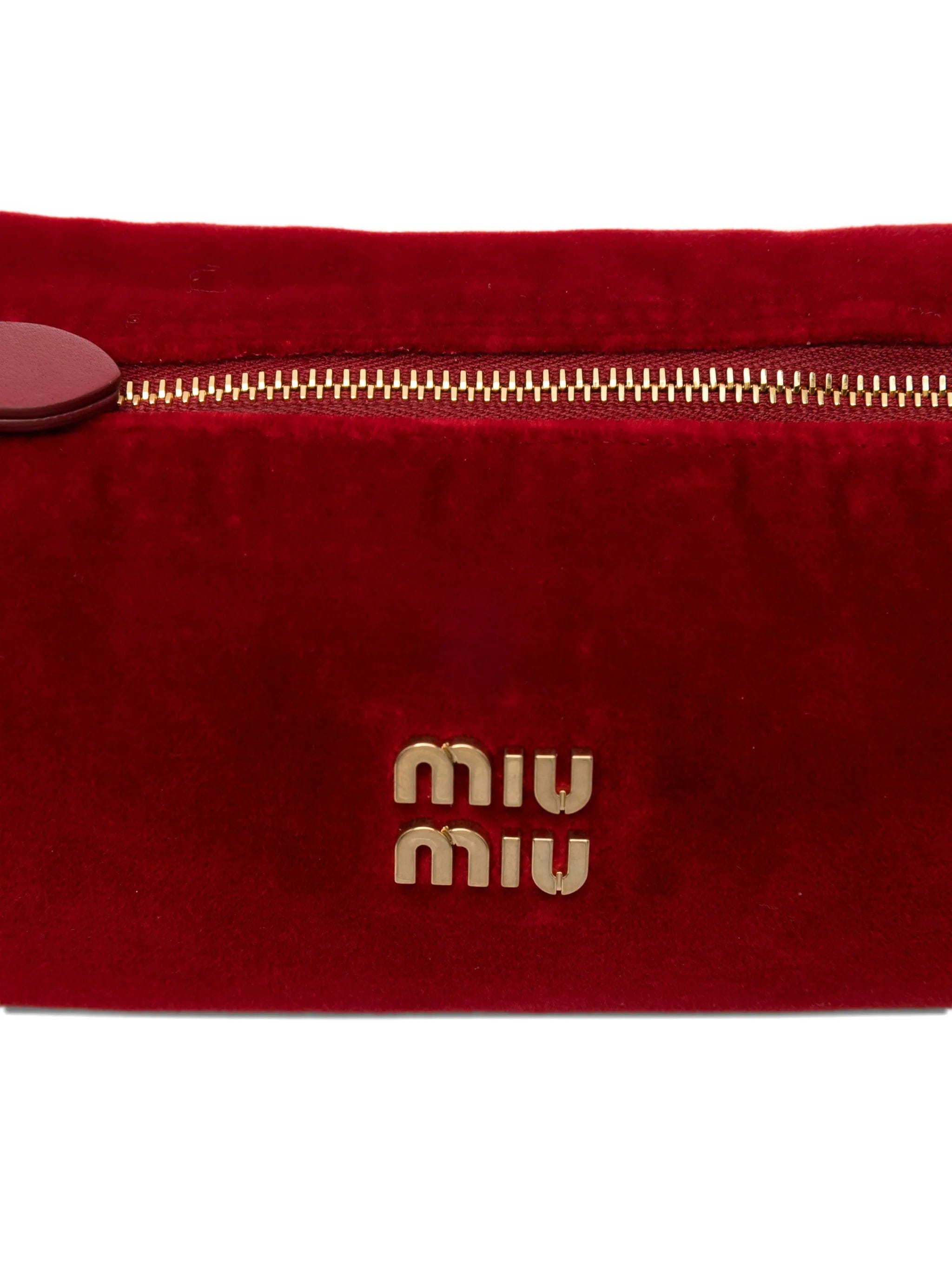 Miu Miu logo - plaque shoulder bag