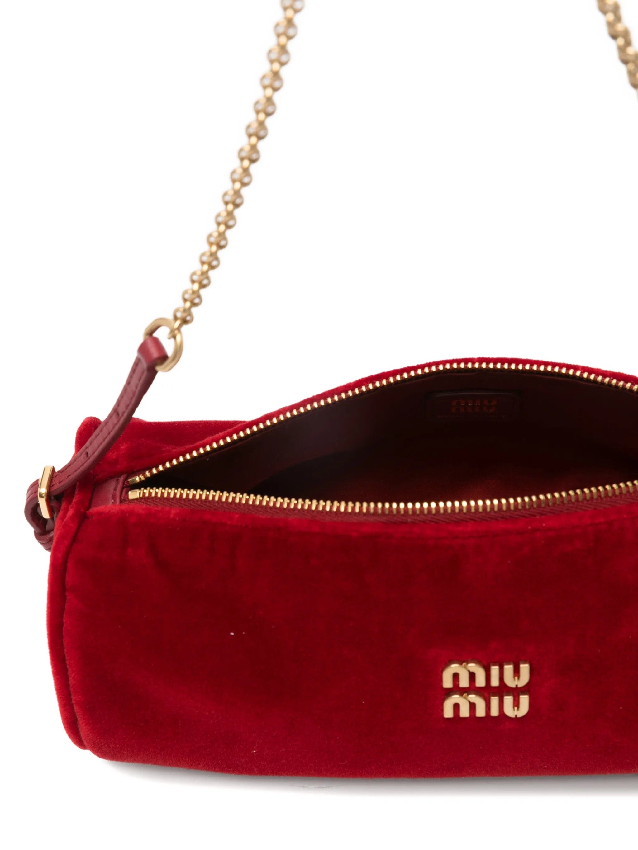 Miu Miu logo - plaque shoulder bag