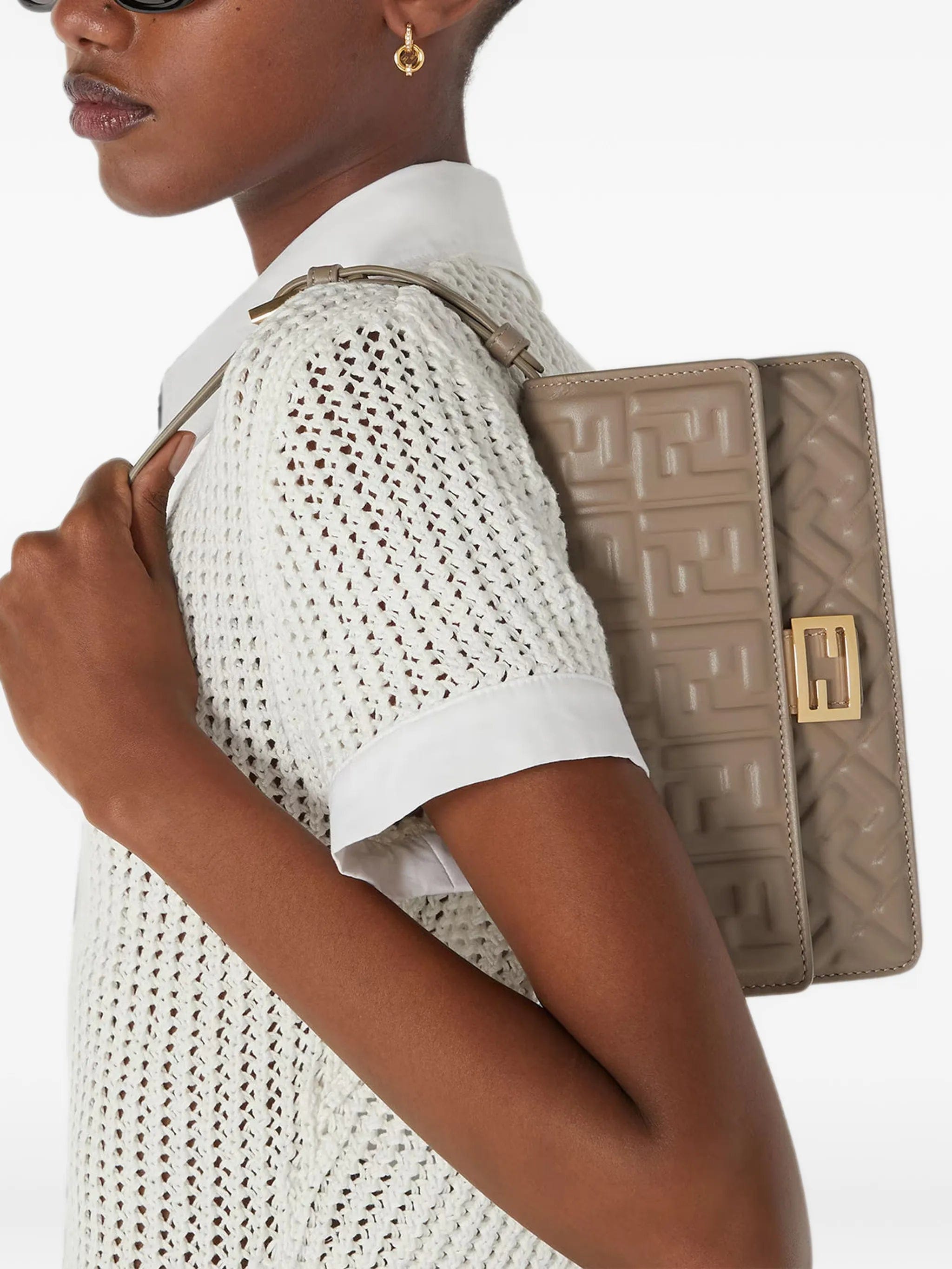 Fendi Compact Baguette FF shoulder bag