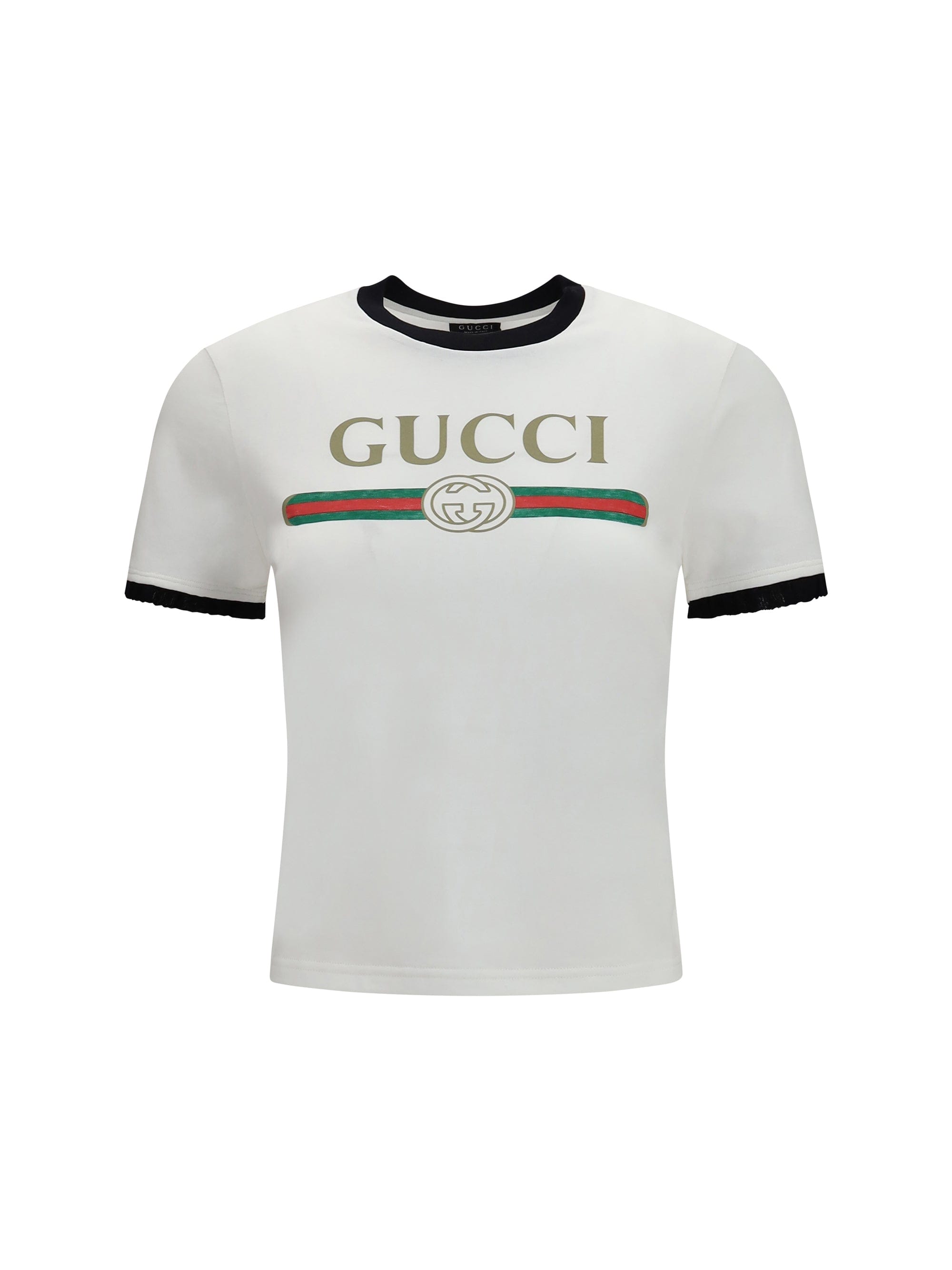 Gucci Web T - Shirt — White