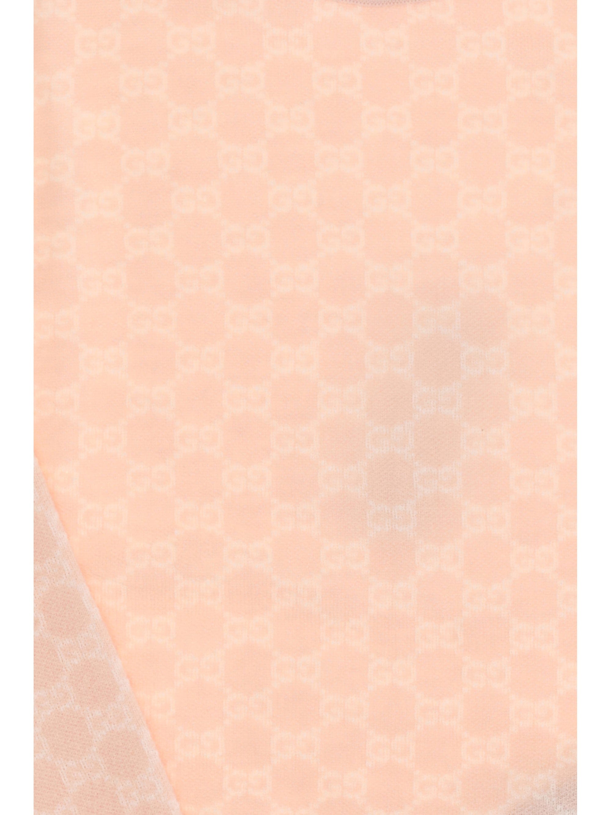 Gucci GG Jacquard Wool Sweater — Pink