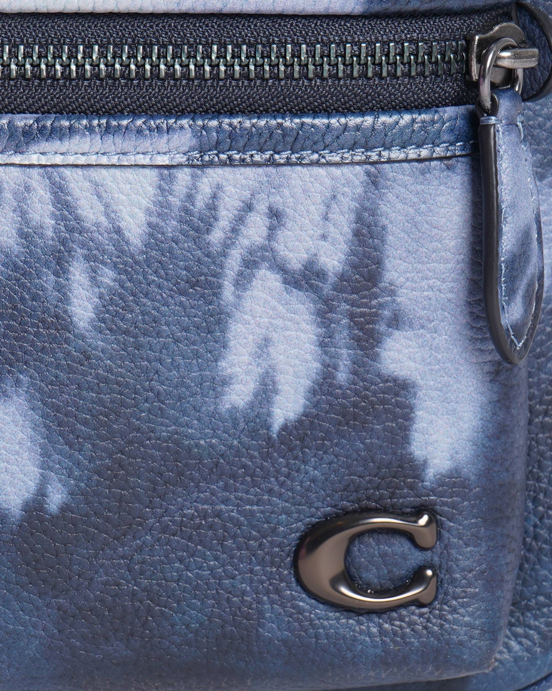 Coach New Coach charter backpack with tie dye print