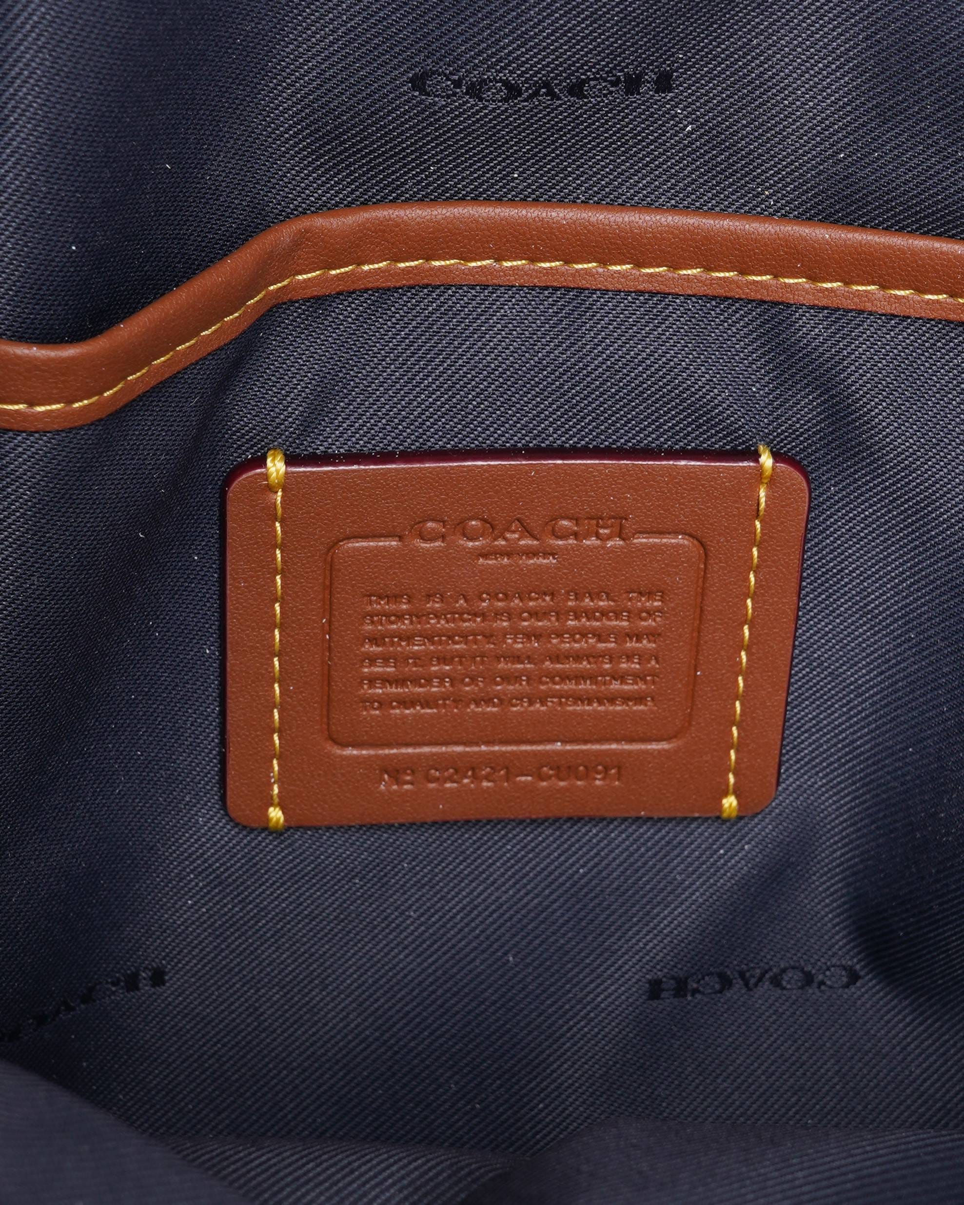 Coach New Coach charter backpack with tie dye print