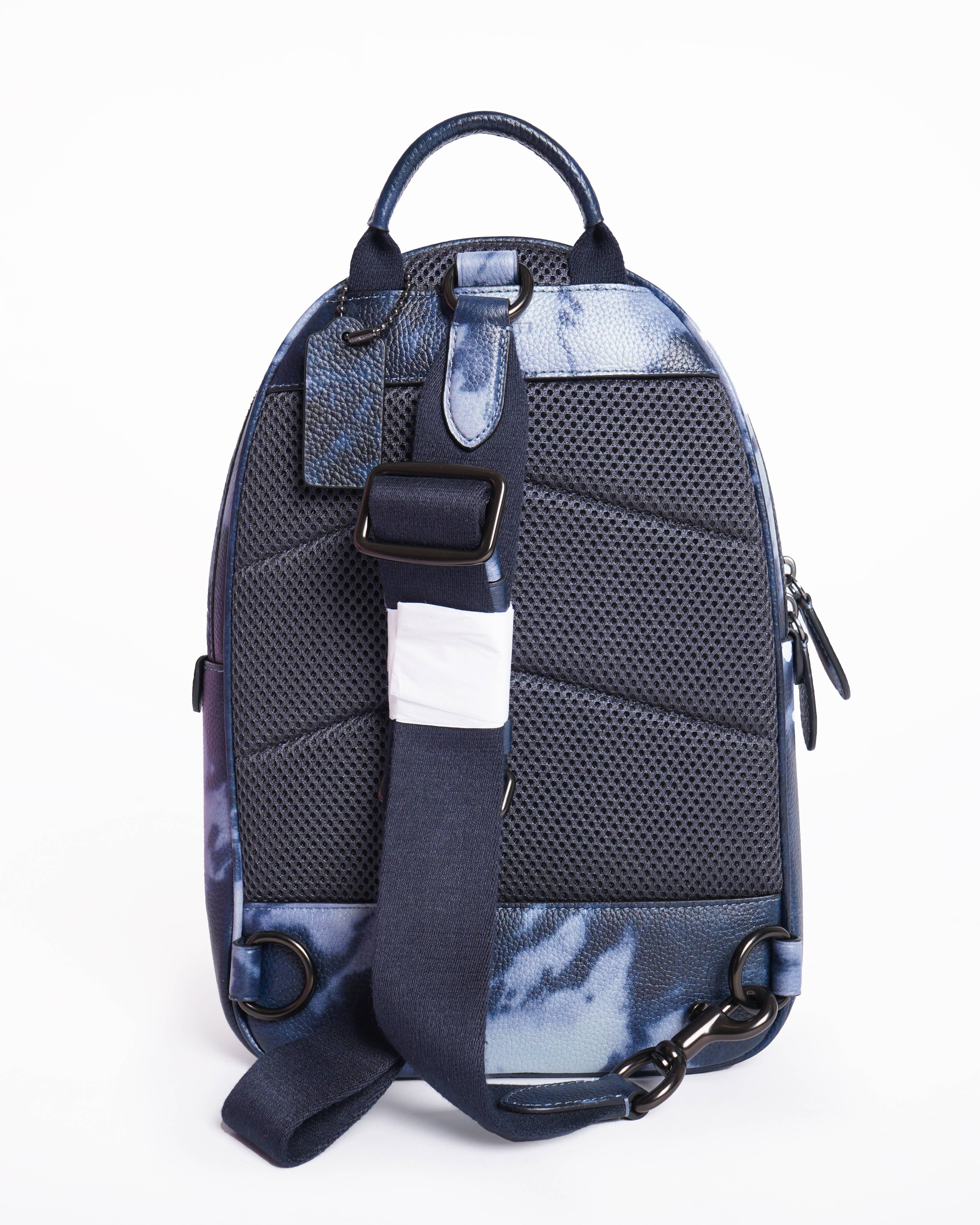 Coach New Coach charter backpack with tie dye print