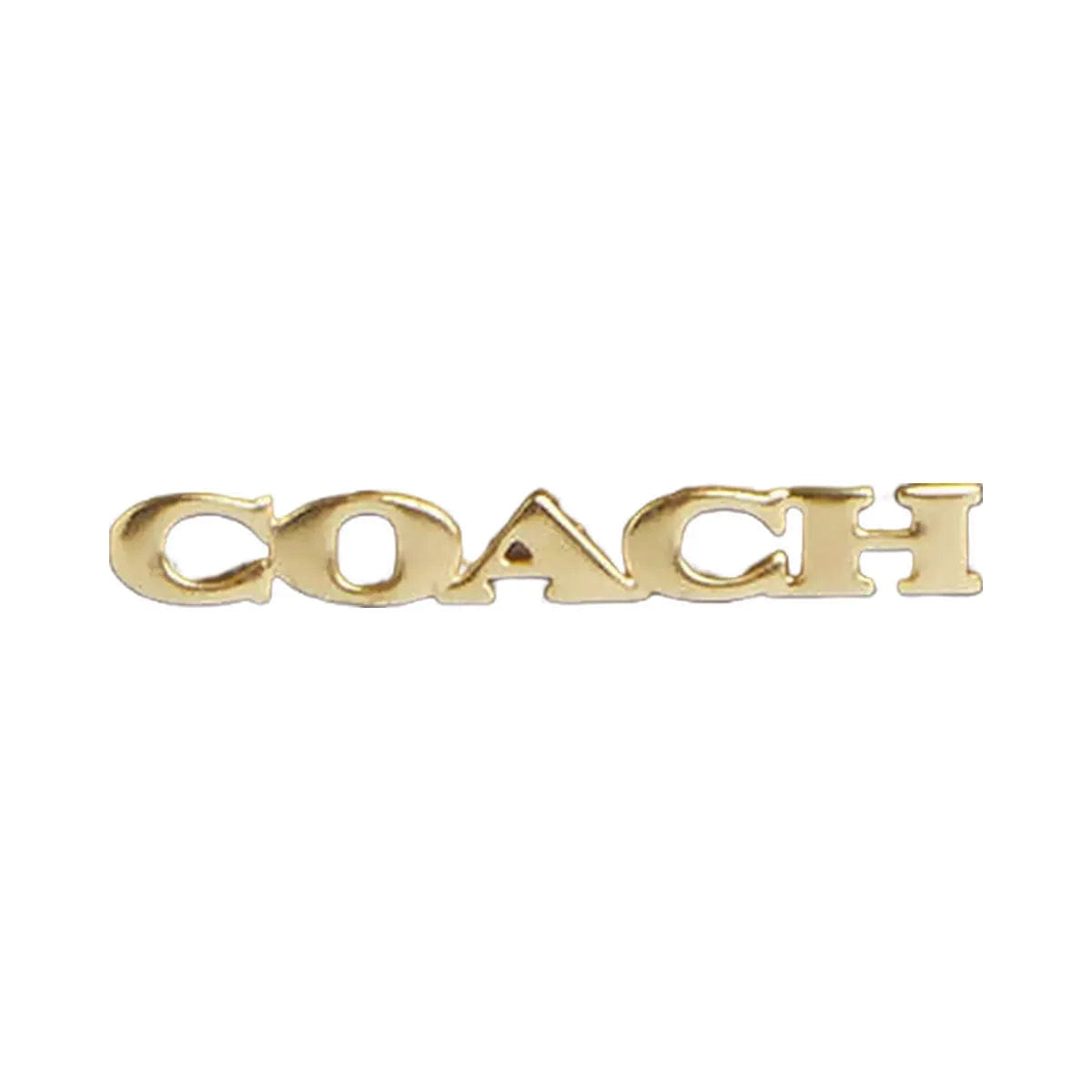 Coach Mini Wallet On A Chain In Signature Canvas Signature Canvas - Gold - Walnut - Black
