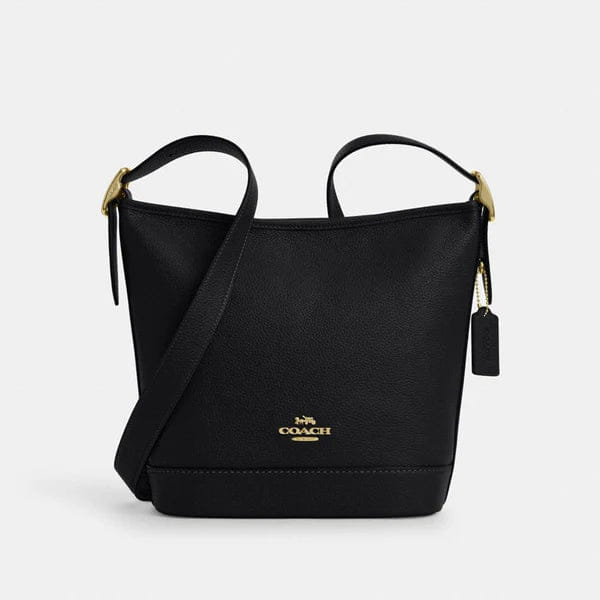 Coach Jude Duffle Bag Gold Black