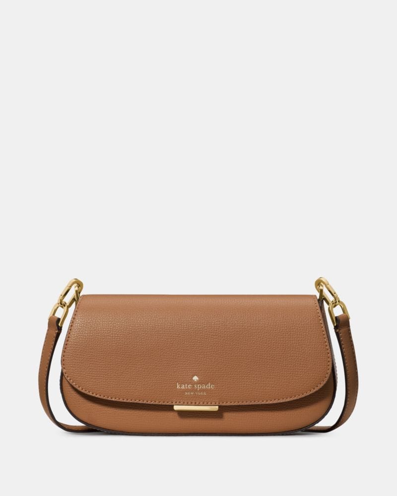 Kate Spade KateSpade Quinn Mini Crossbody Bag Tuscan Brown