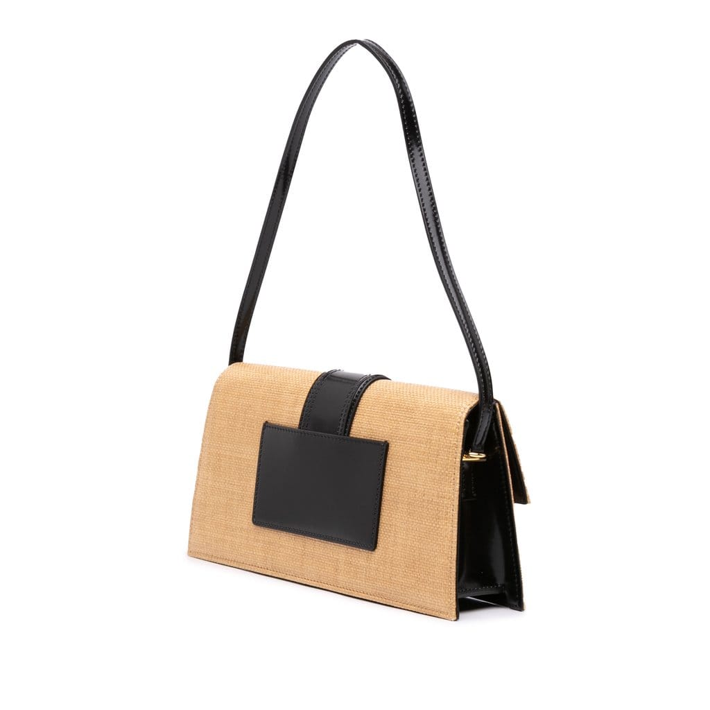 Jacquemus Raffia Le Bambino Long Shoulder Bag