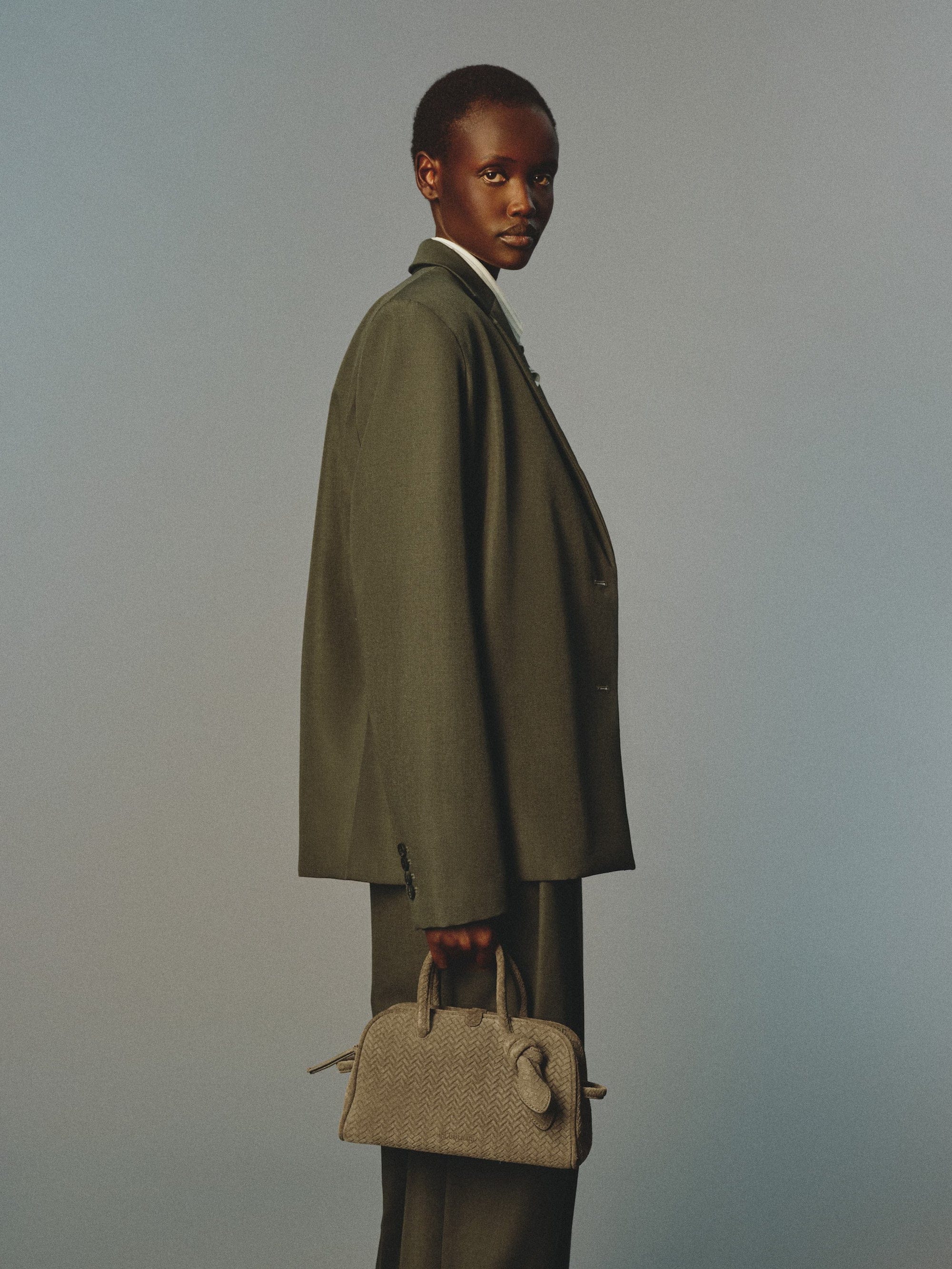 Jacquemus The Small Turismo Bag - Khaki