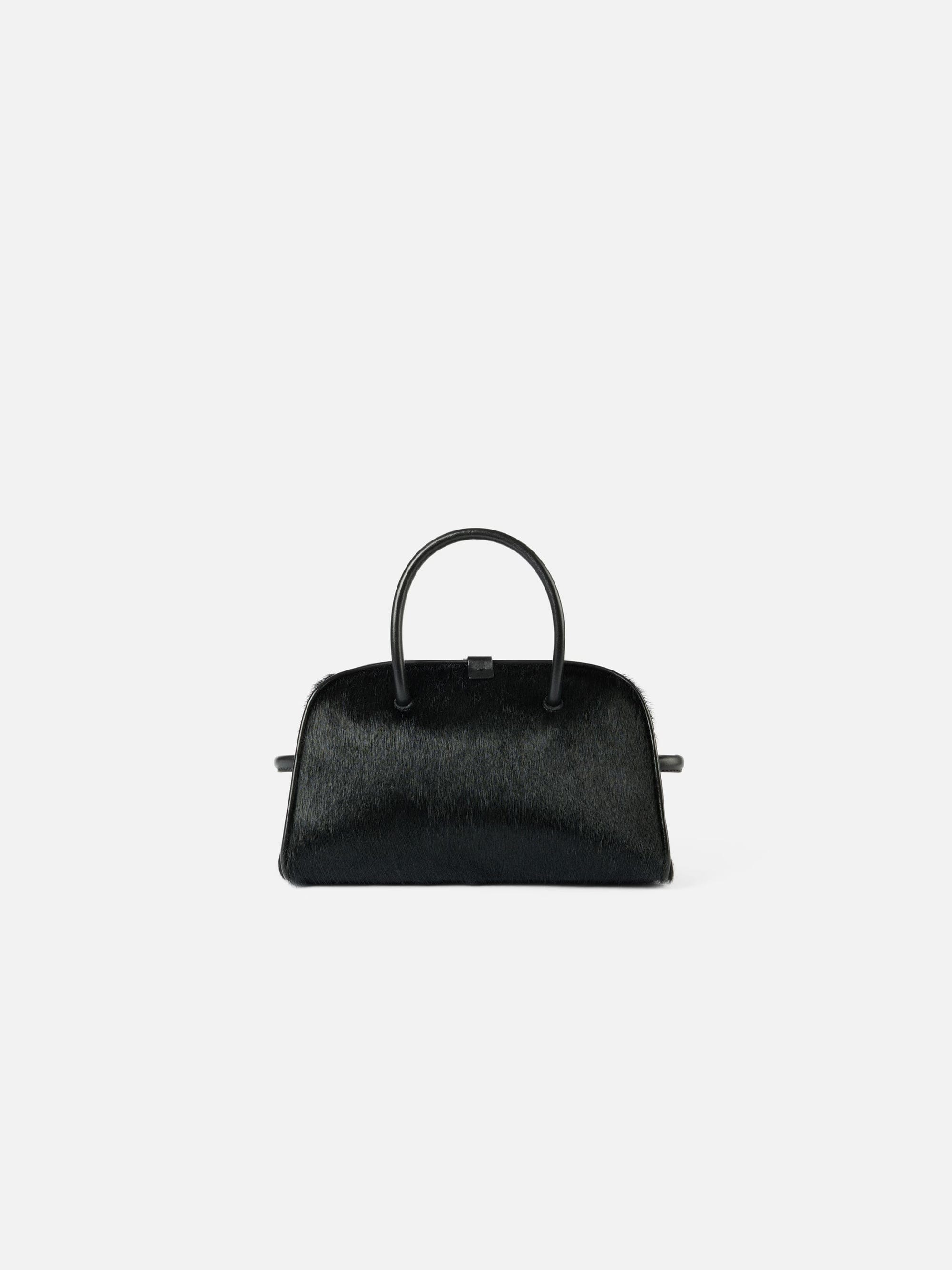 Jacquemus The Small Turismo Bag - Fur Black