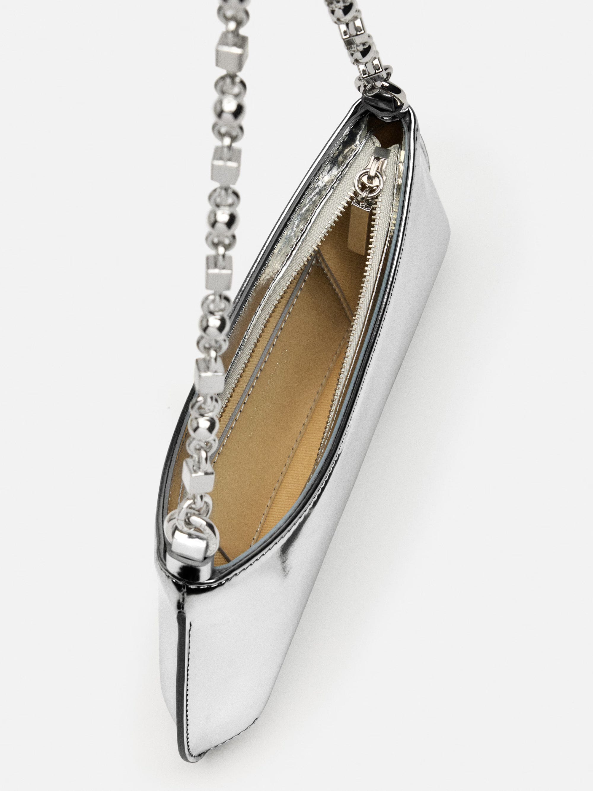 Jacquemus The Small Bisou Chaîne Bag - Silver