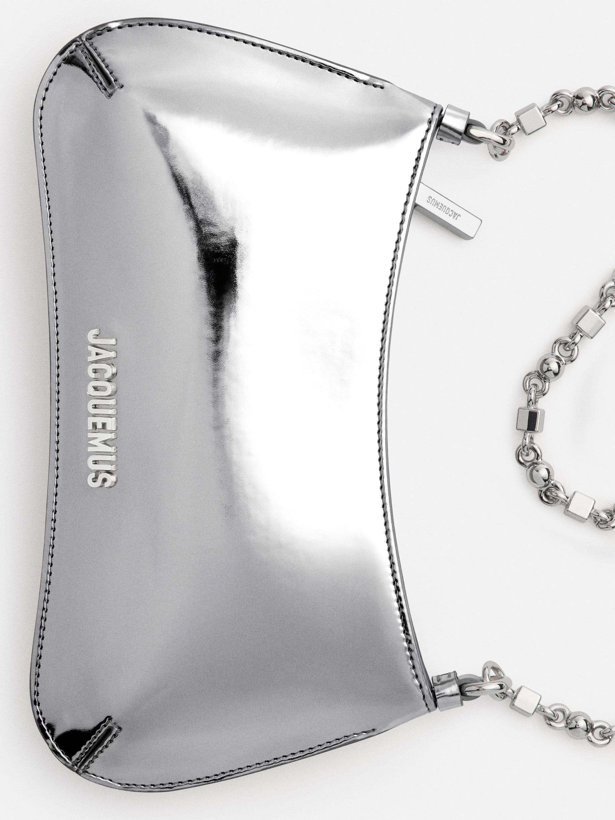 Jacquemus The Small Bisou Chaîne Bag - Silver