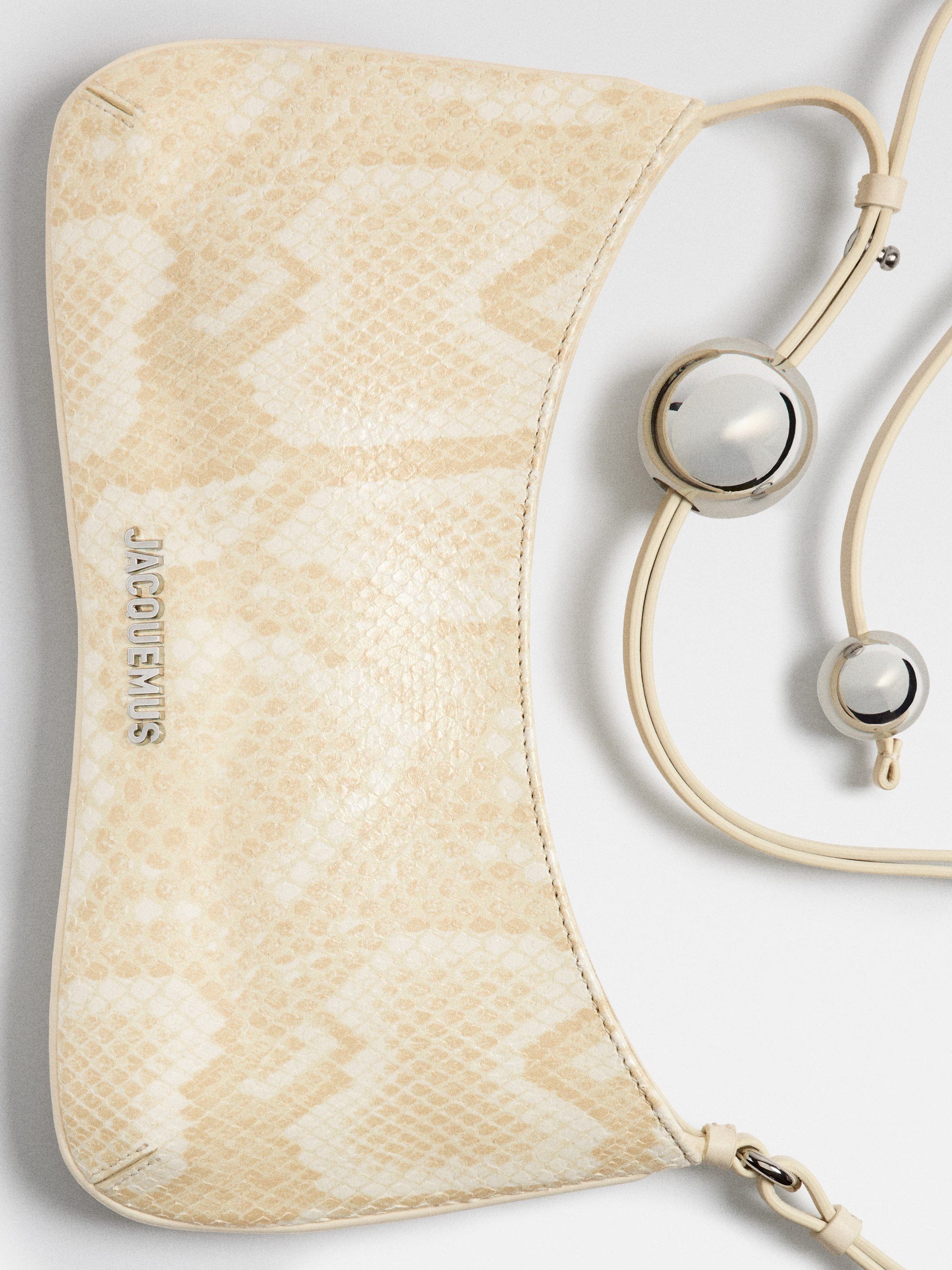 Jacquemus The Bisou Perle Bag - Ivory