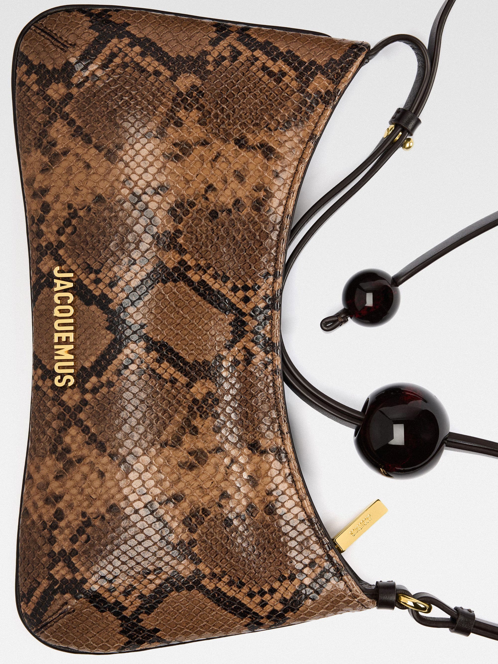 Jacquemus The Bisou Perle Bag - Light Brown