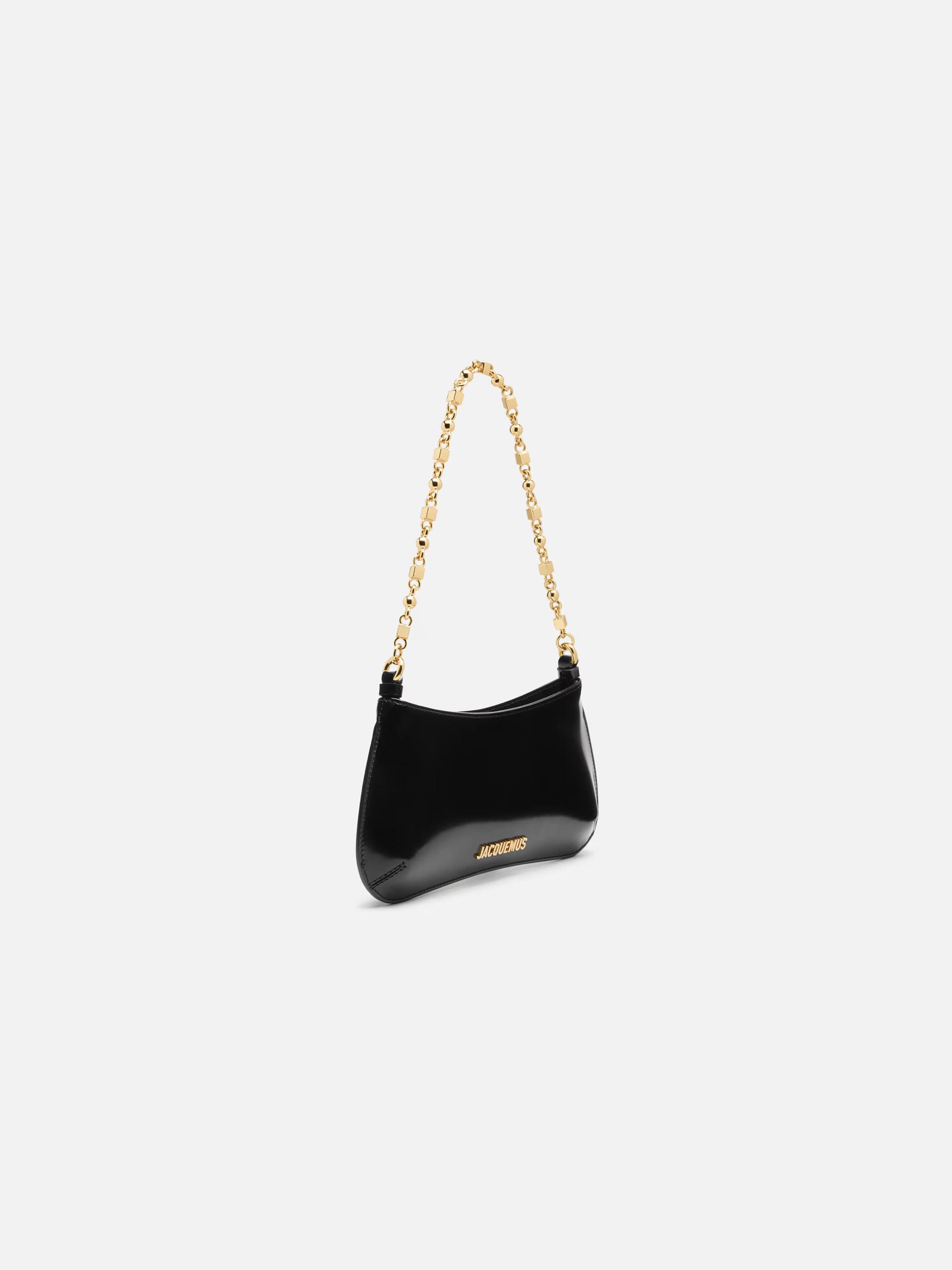 Jacquemus The Small Bisou Chaîne Bag - Black/Gold