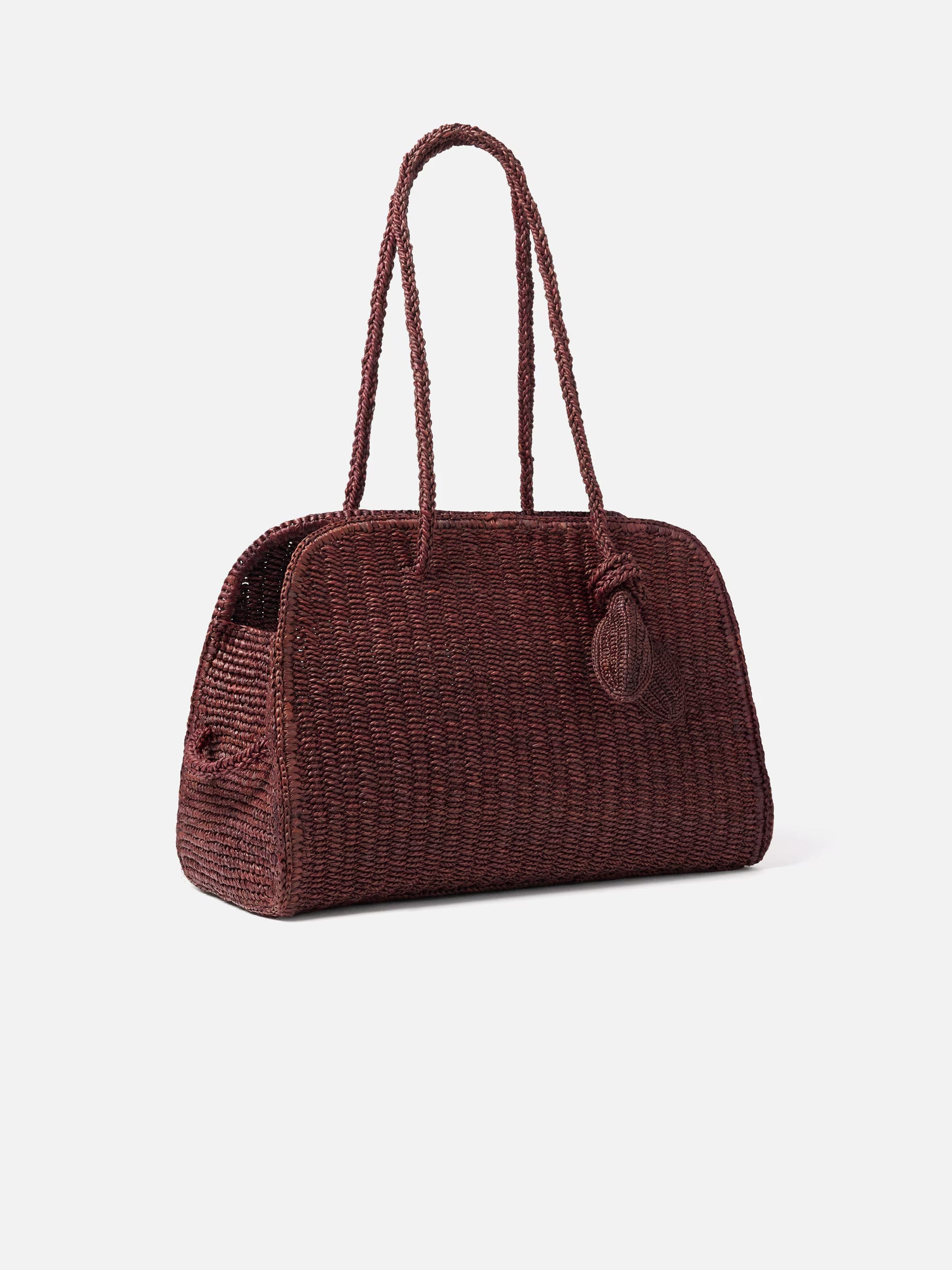 Jacquemus The Raffia Turismo Bag - Brown
