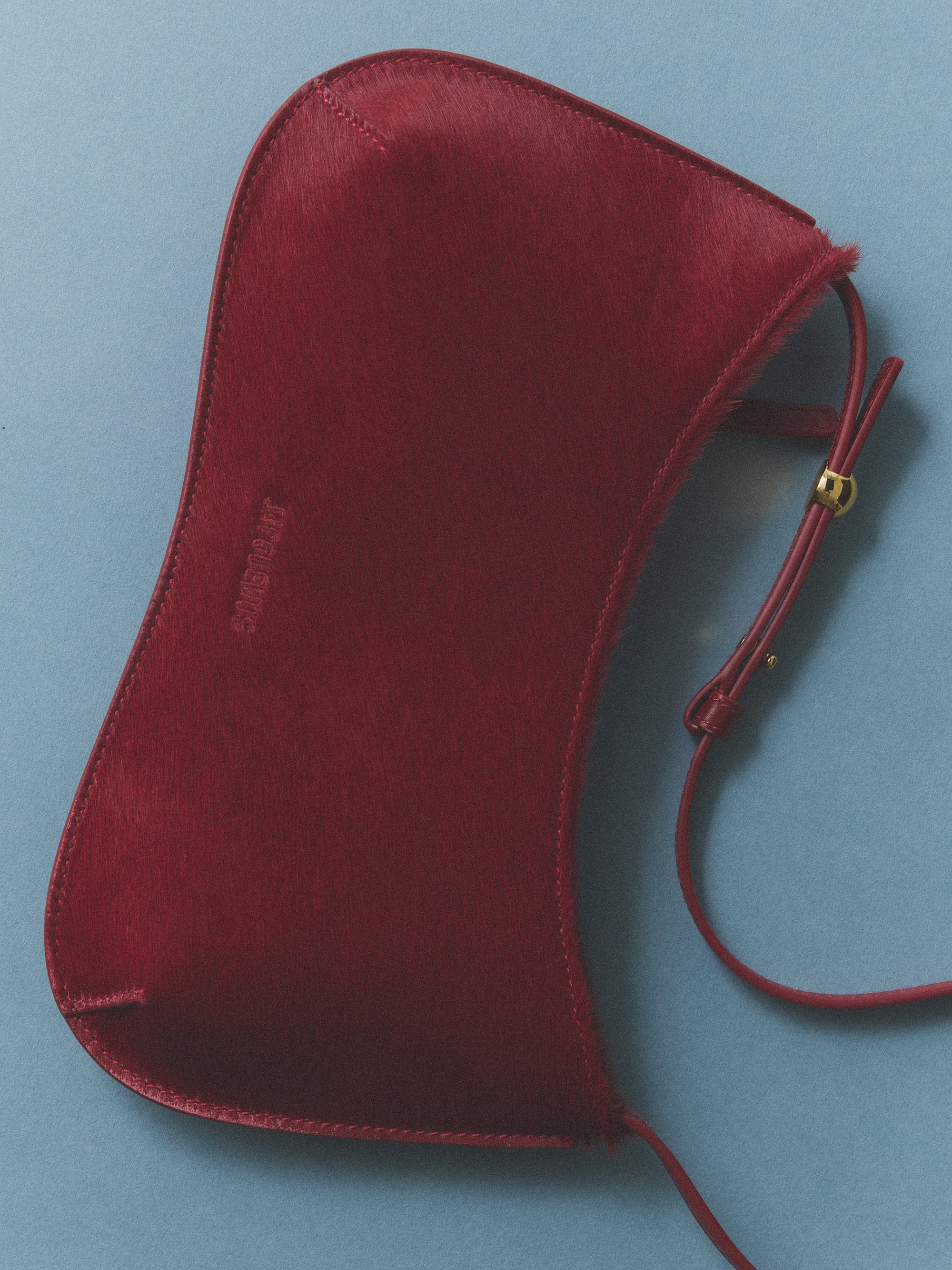 Jacquemus The Bisou Bag - Dark Red