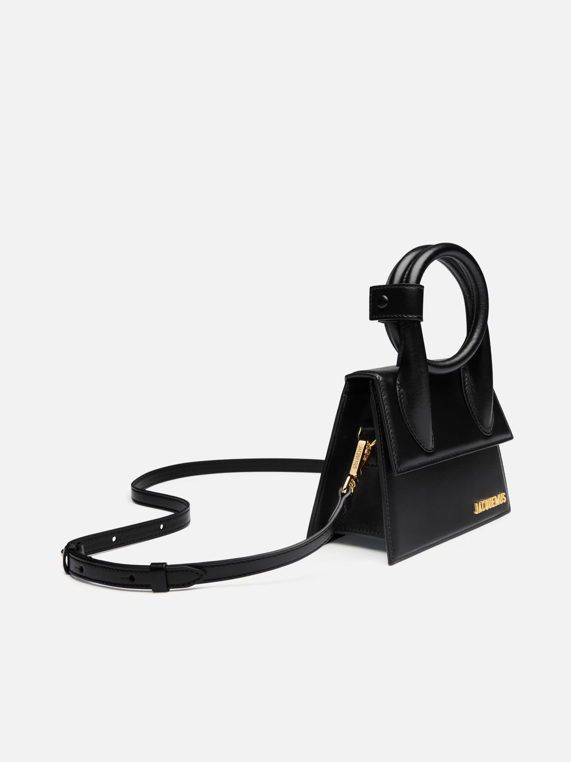 Jacquemus The Knot Chiquito Bag - Black
