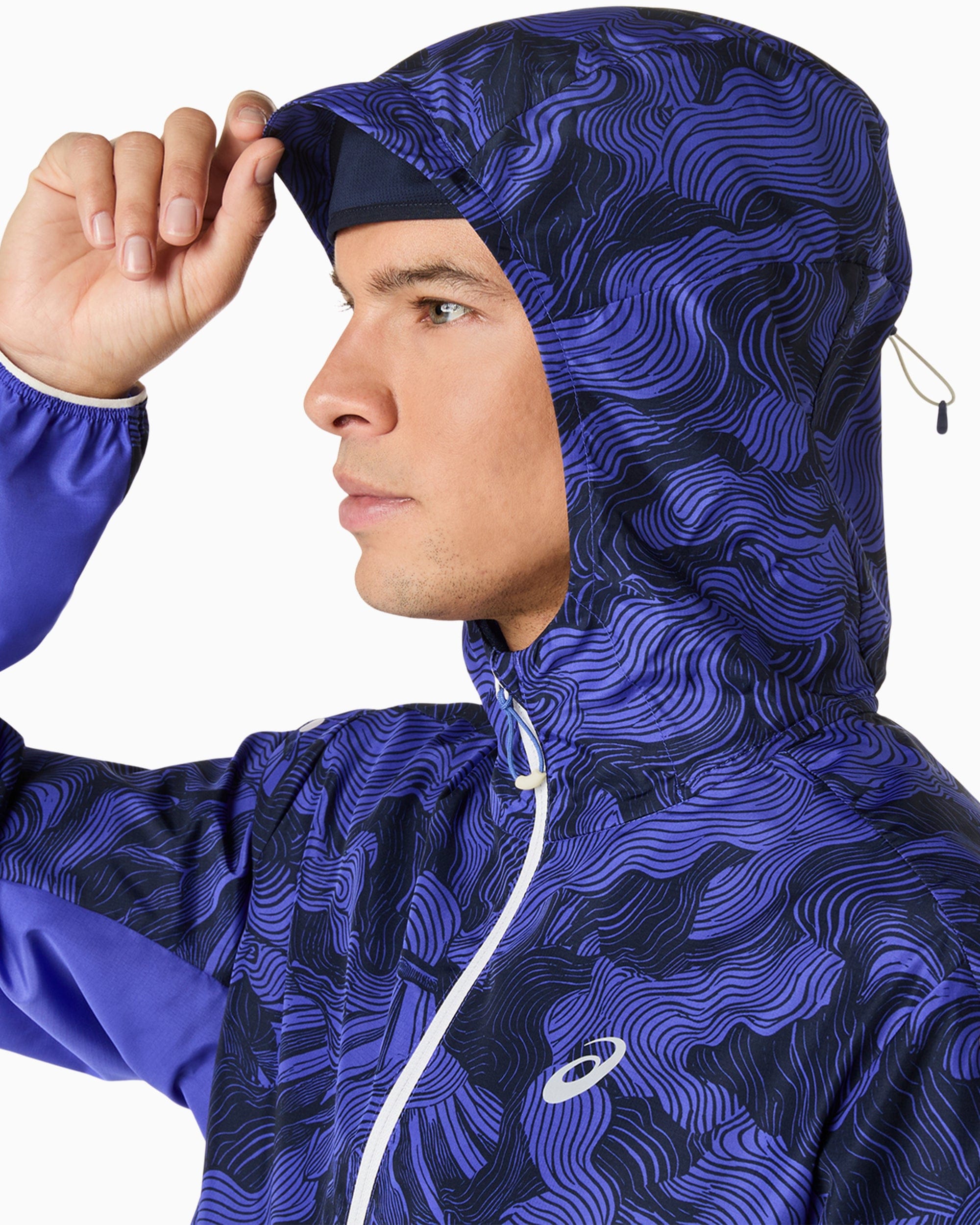 ASICS Chaqueta impermeable Relaxed ASICS Fujitrail Packable para hombre