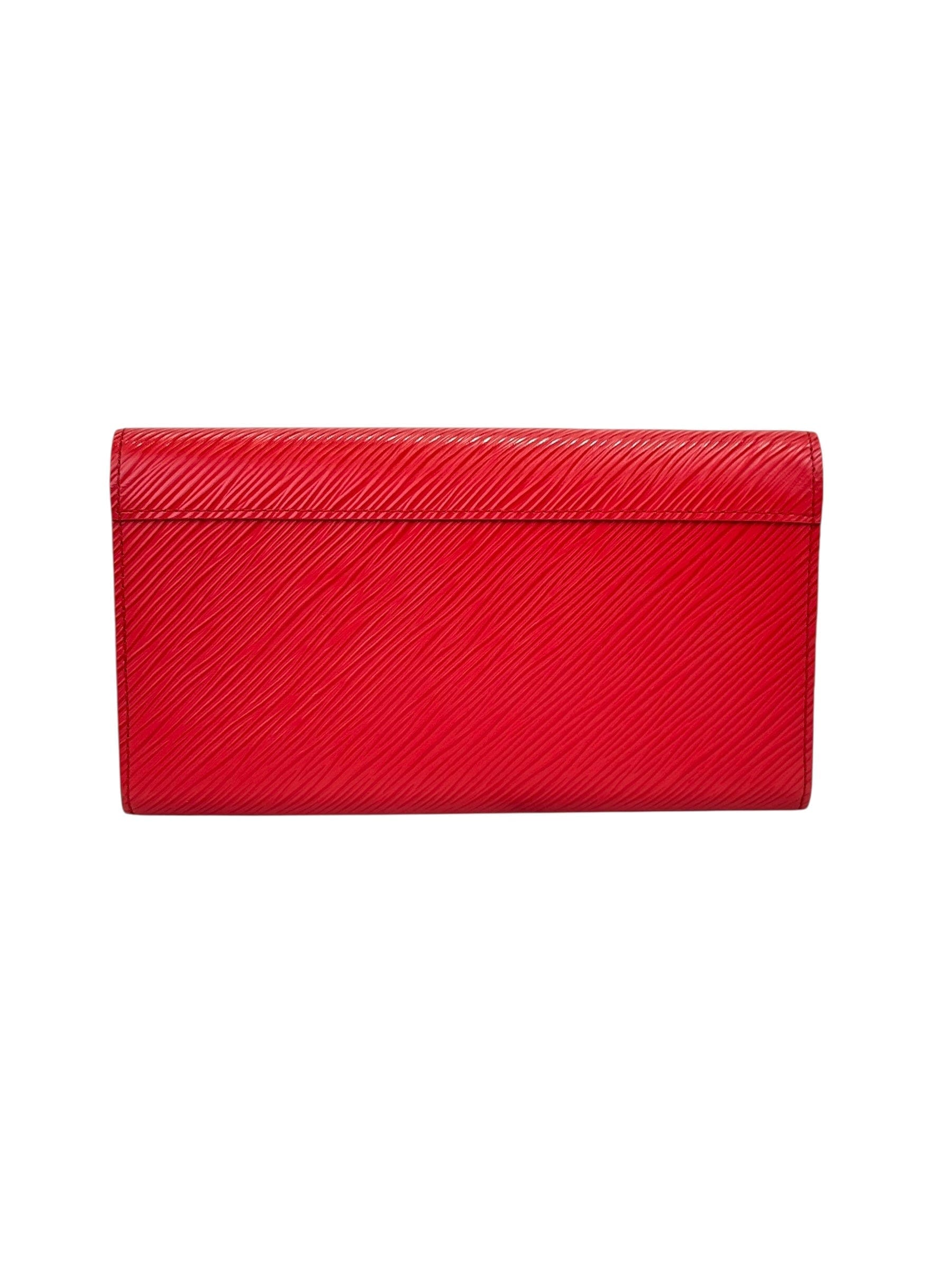 Louis Vuitton Twist Long Wallet Red Epi