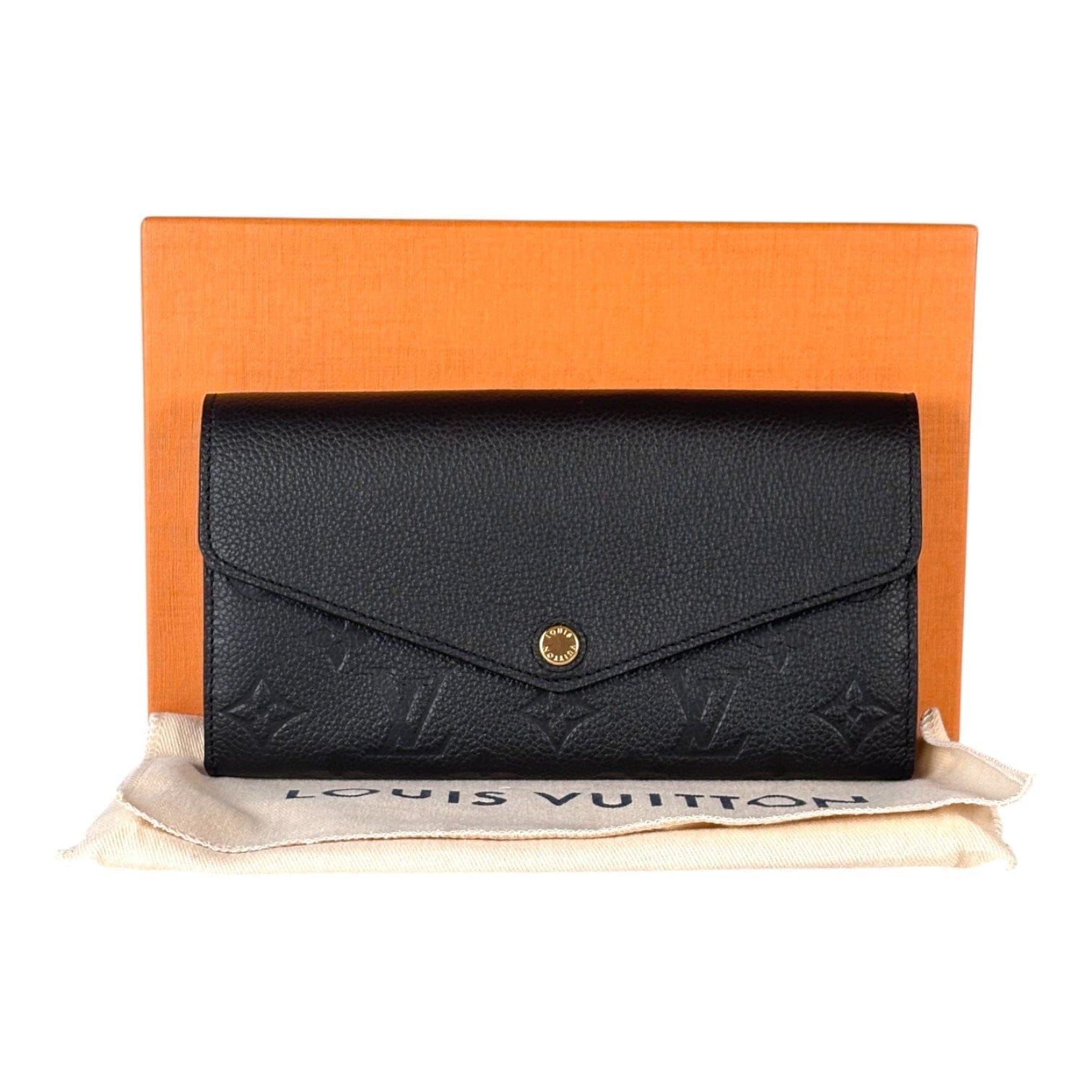 Louis Vuitton Long Wallet in Black Epi