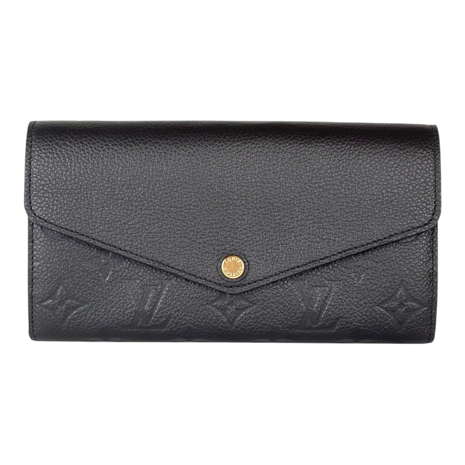 Louis Vuitton Long Wallet in Black Epi