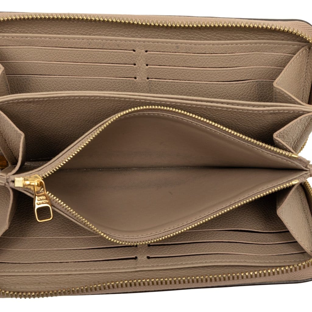 Louis Vuitton Bicolor Monogram Empreinte Giant Zippy Wallet