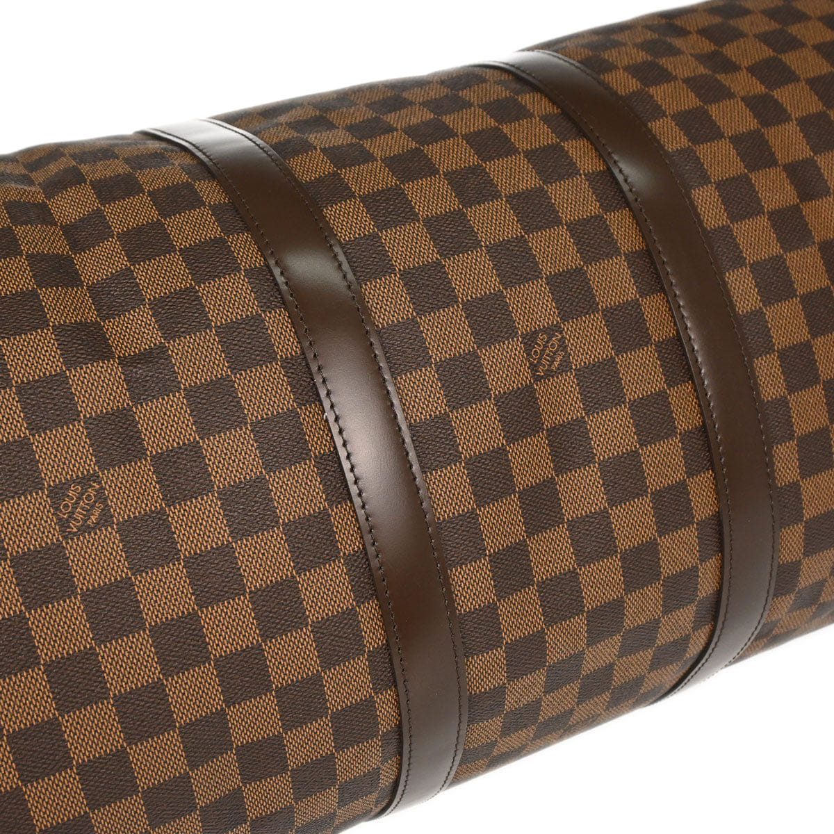 Louis Vuitton 2009 Damier Keepall Bandouliere 55 Duffle Bag N41414