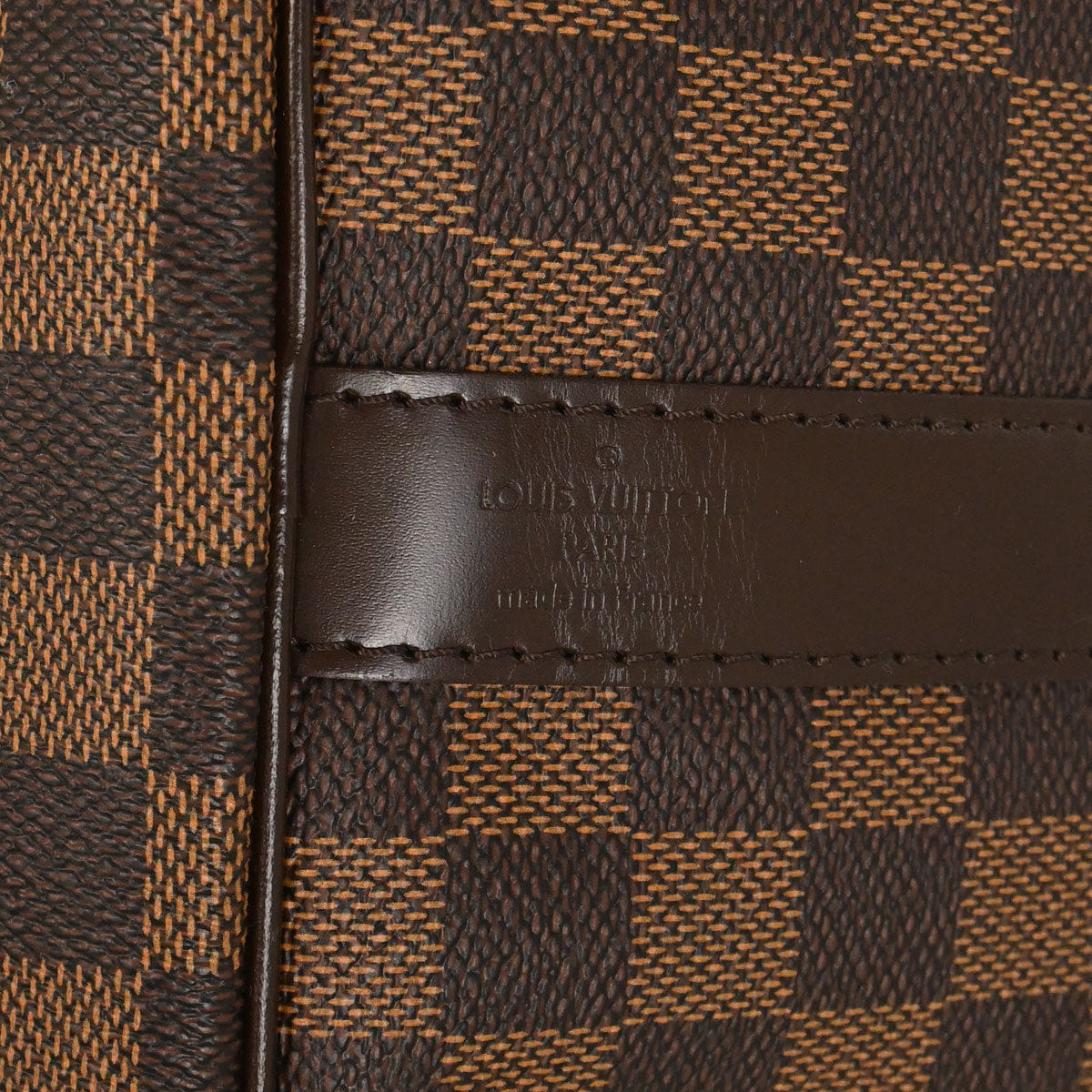Louis Vuitton 2009 Damier Keepall Bandouliere 55 Duffle Bag N41414
