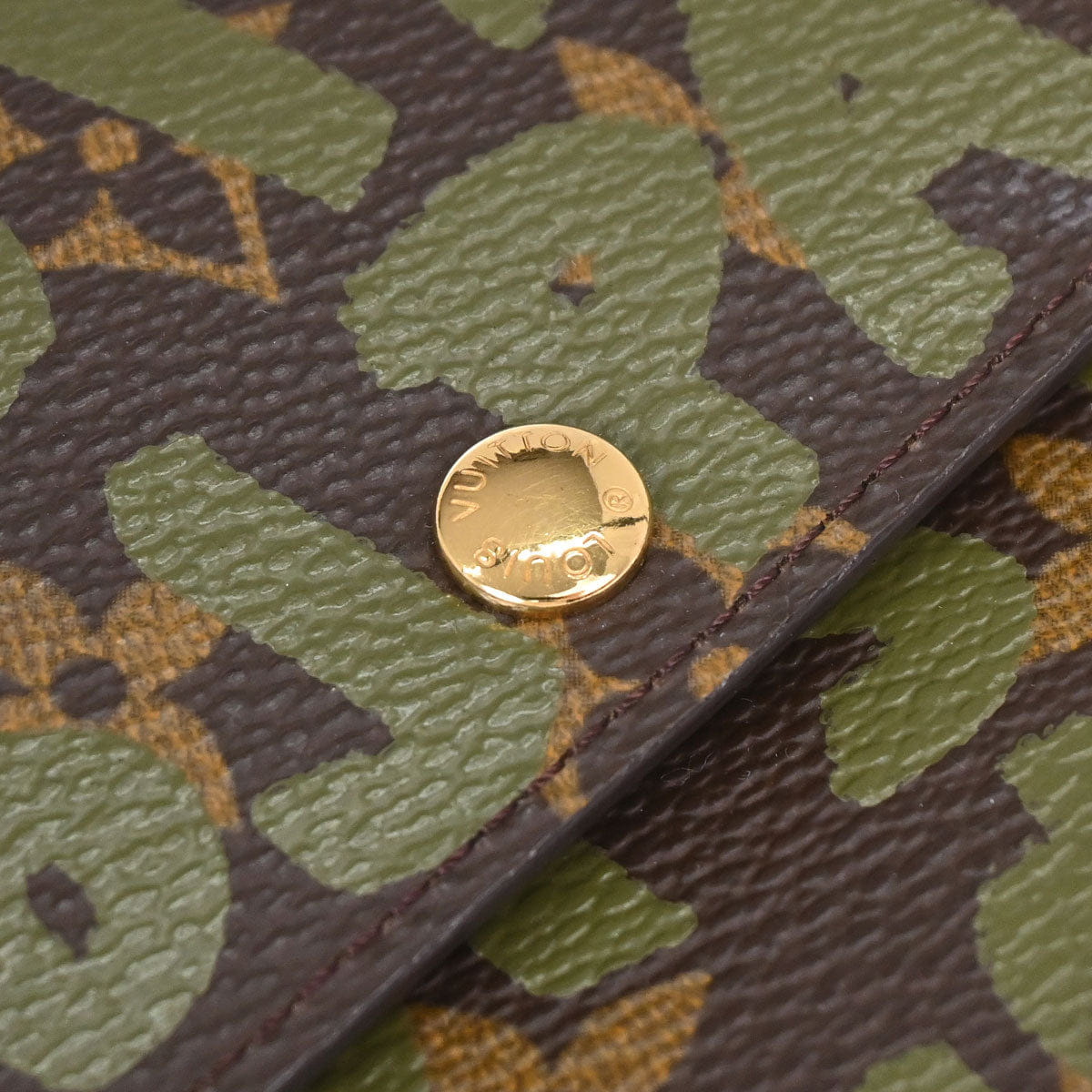 Louis Vuitton 2001 Monogram Graffiti Portefeuille Sarah Wallet M92188