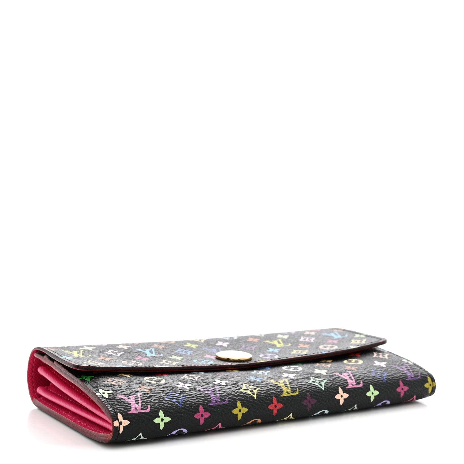 Louis Vuitton Monogram Multicolor Sarah Wallet Black Grenade