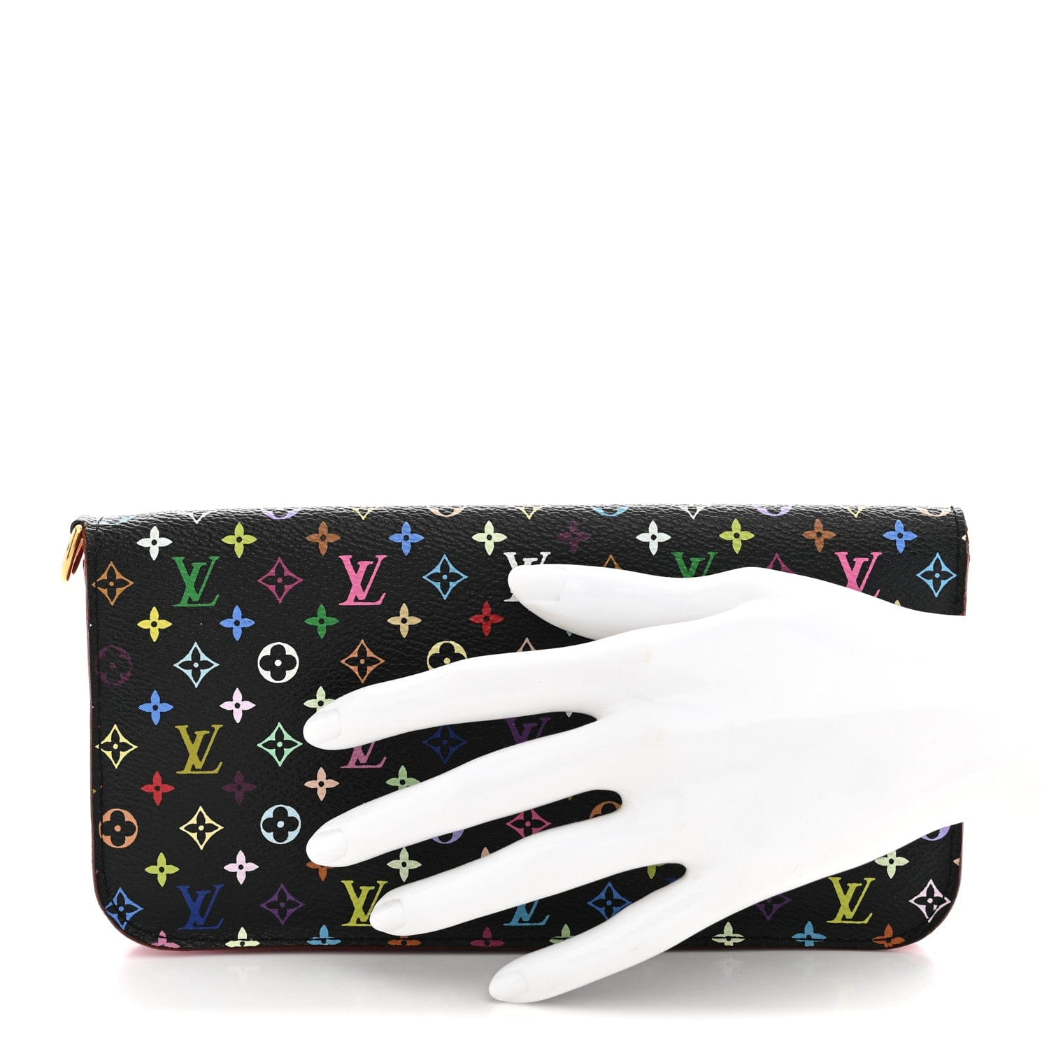Louis Vuitton Monogram Multicolor Insolite Wallet Black Grenade