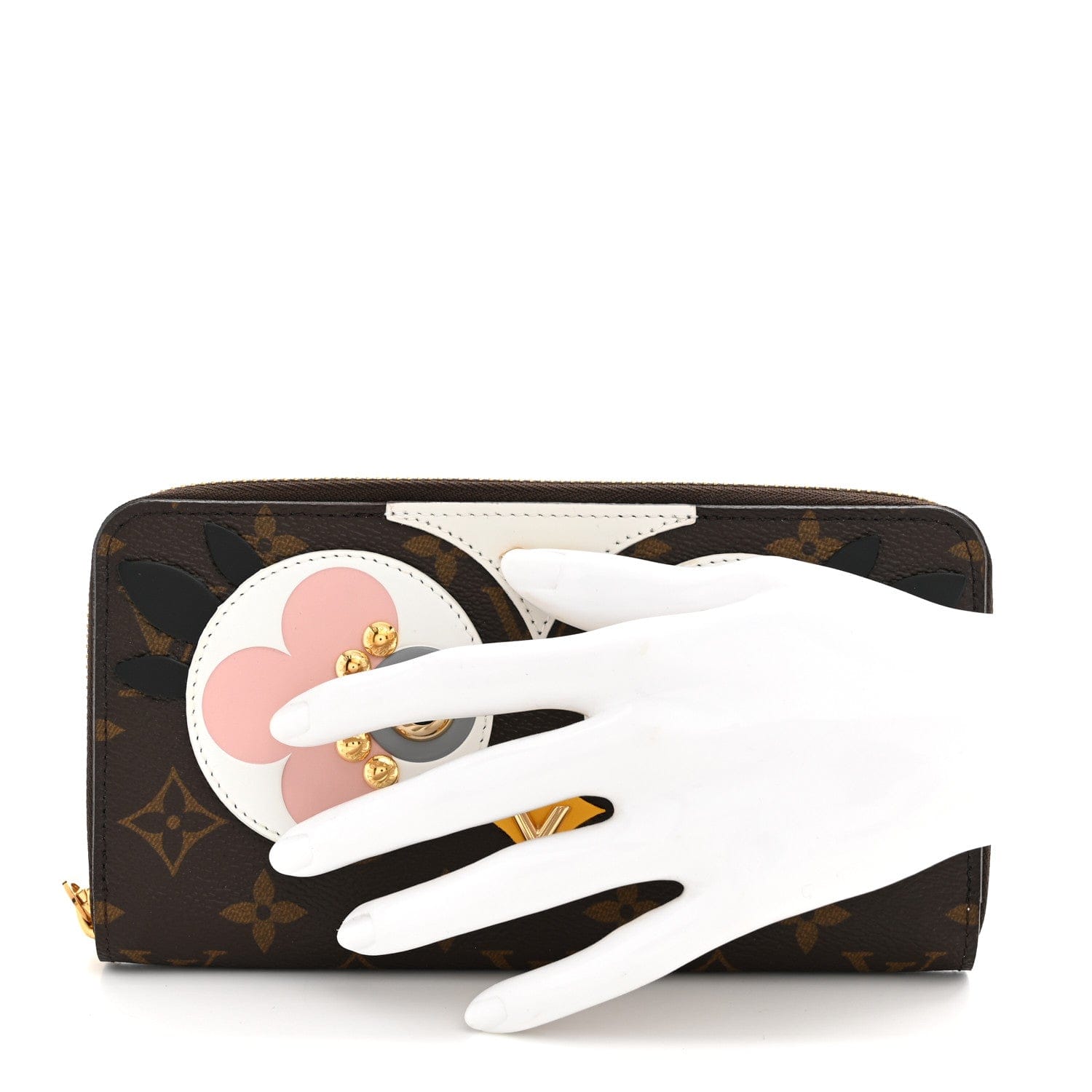 Louis Vuitton Monogram Lovely Birds Zippy Wallet