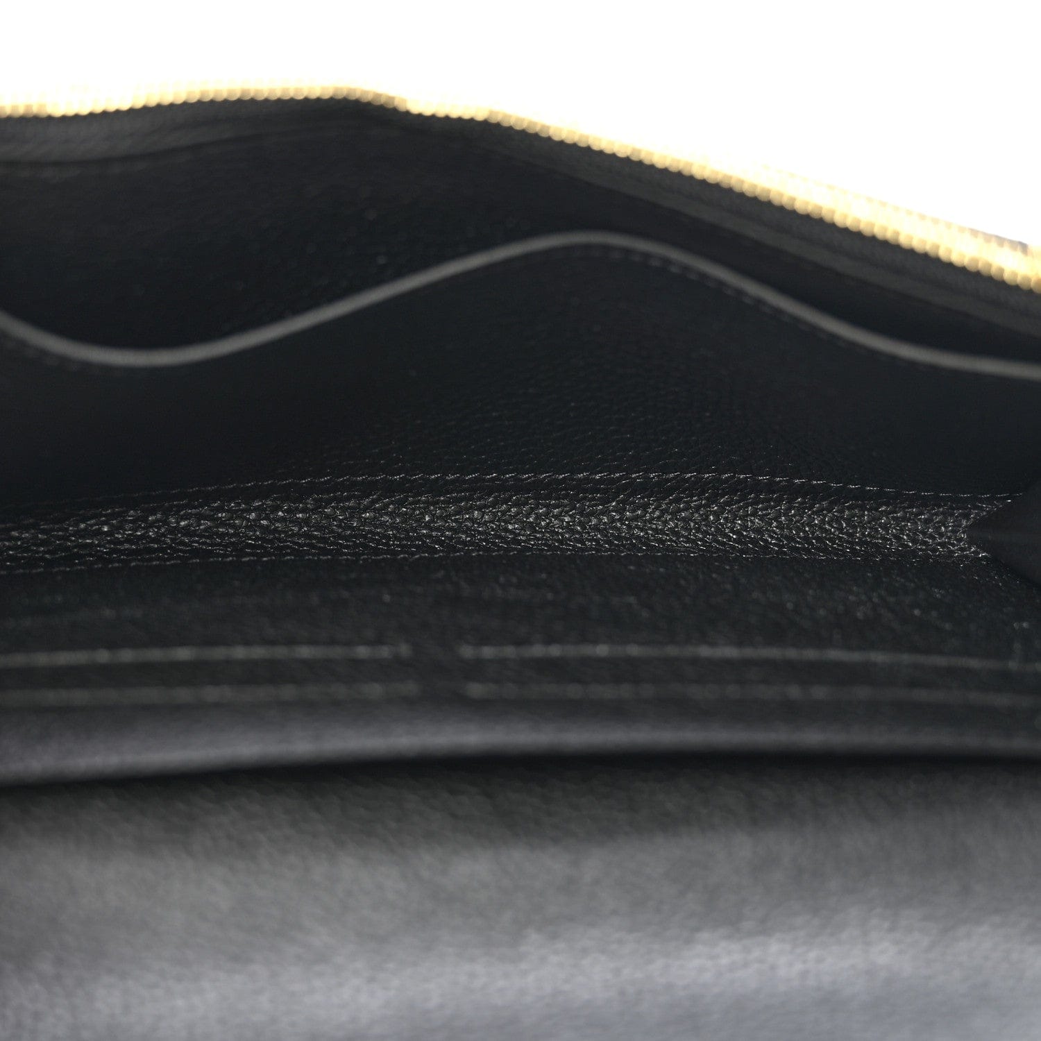 Louis Vuitton Empreinte Monogram Giant Emilie Wallet Black Beige