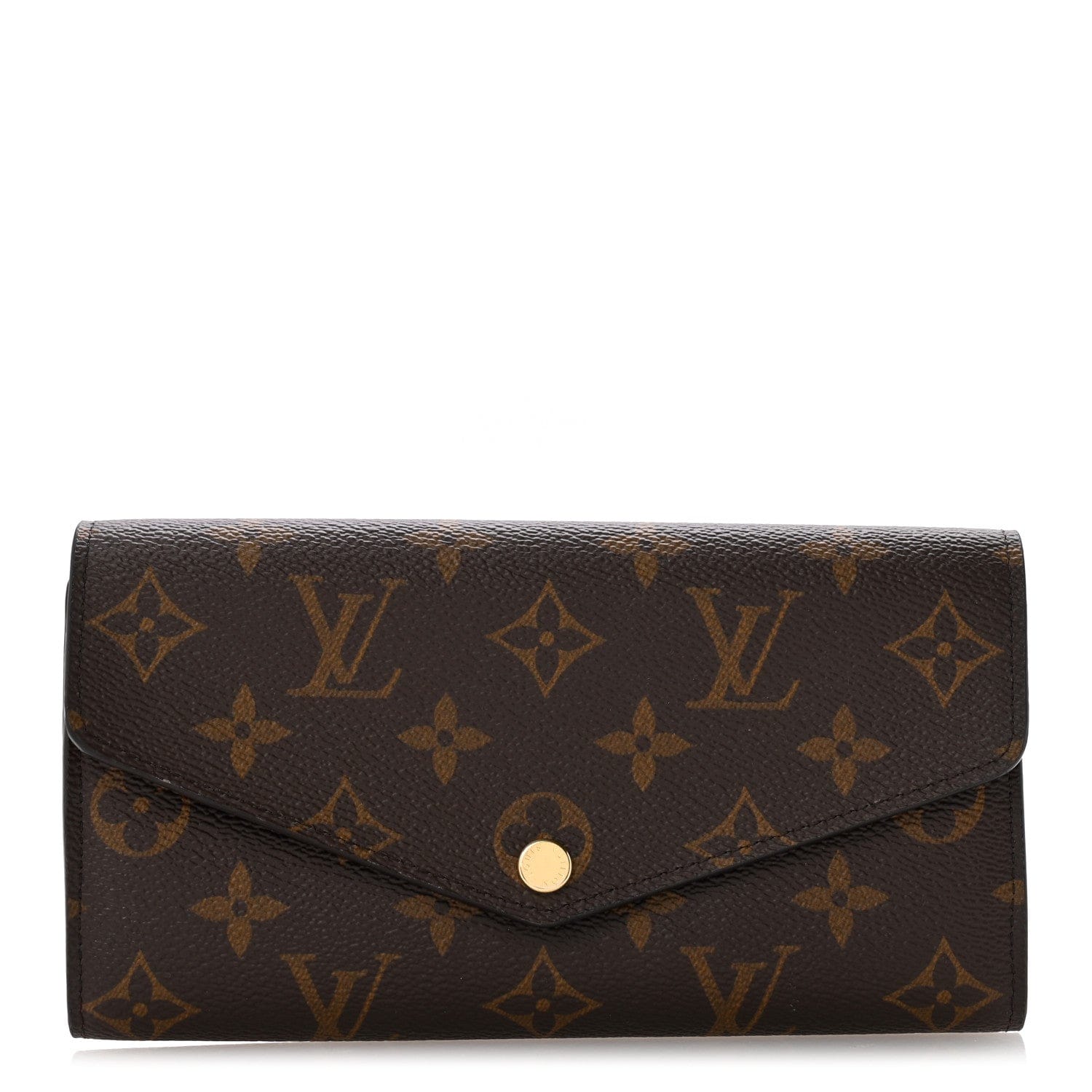 Louis Vuitton Monogram Sarah Wallet NM Coquelicot Coquelicot