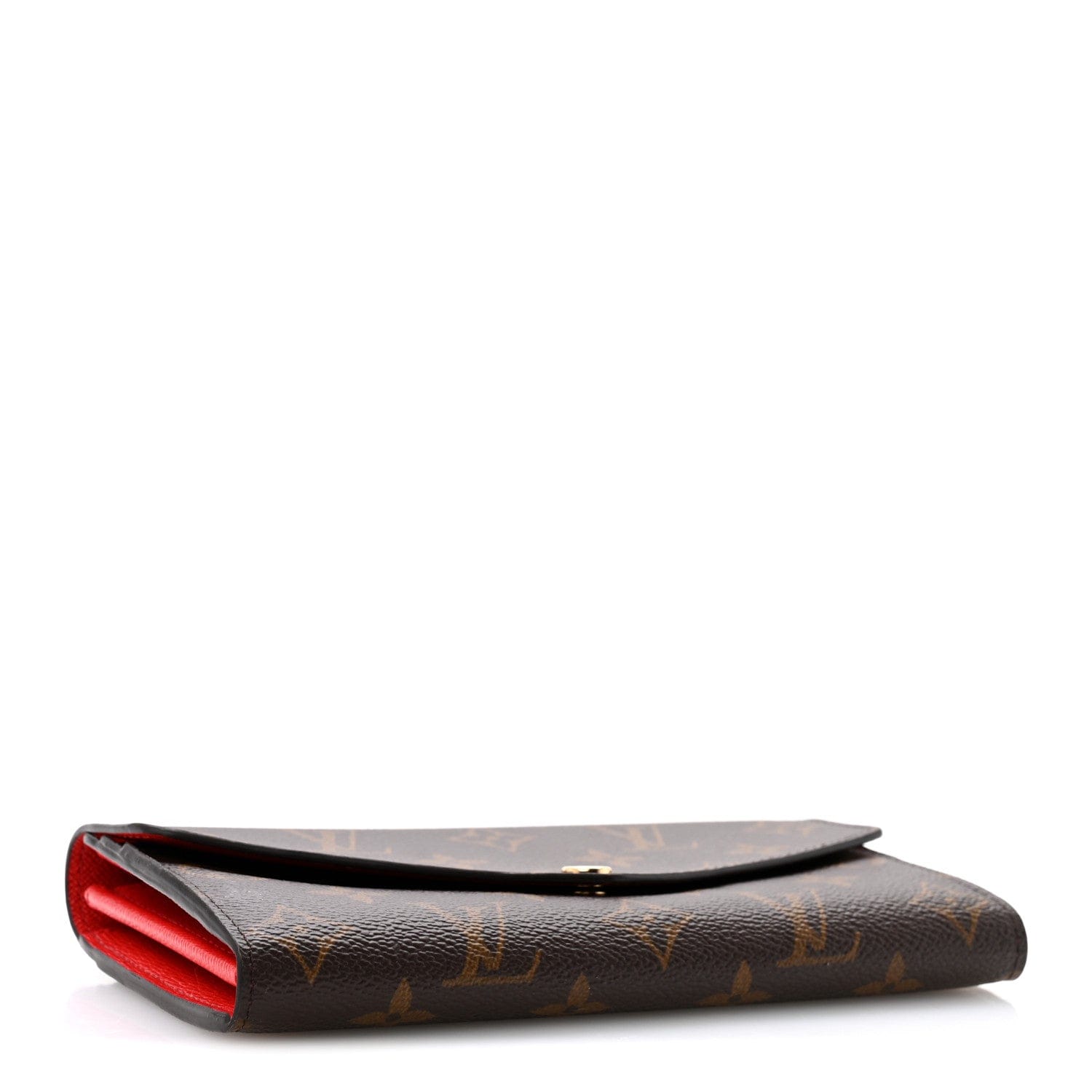 Louis Vuitton Monogram Sarah Wallet NM Coquelicot Coquelicot