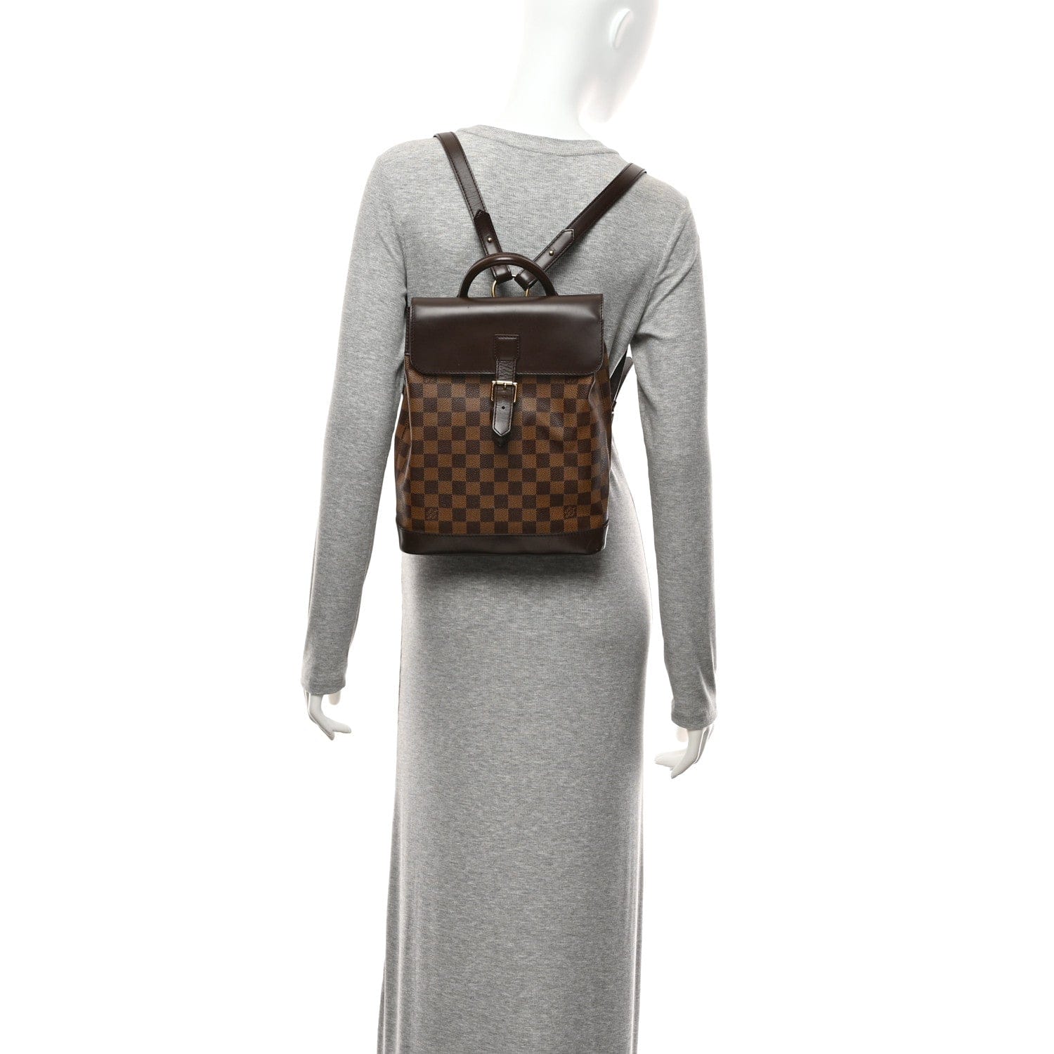 Louis Vuitton Damier Ebene Soho Backpack