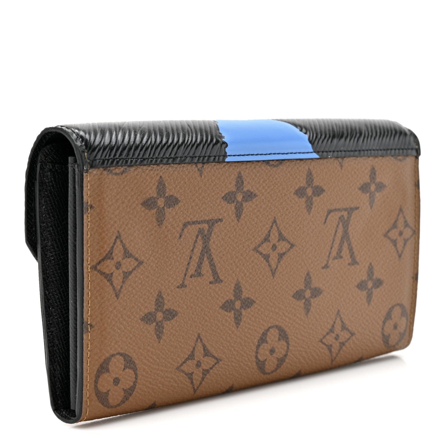 Louis Vuitton Reverse Monogram Kabuki Sarah Wallet