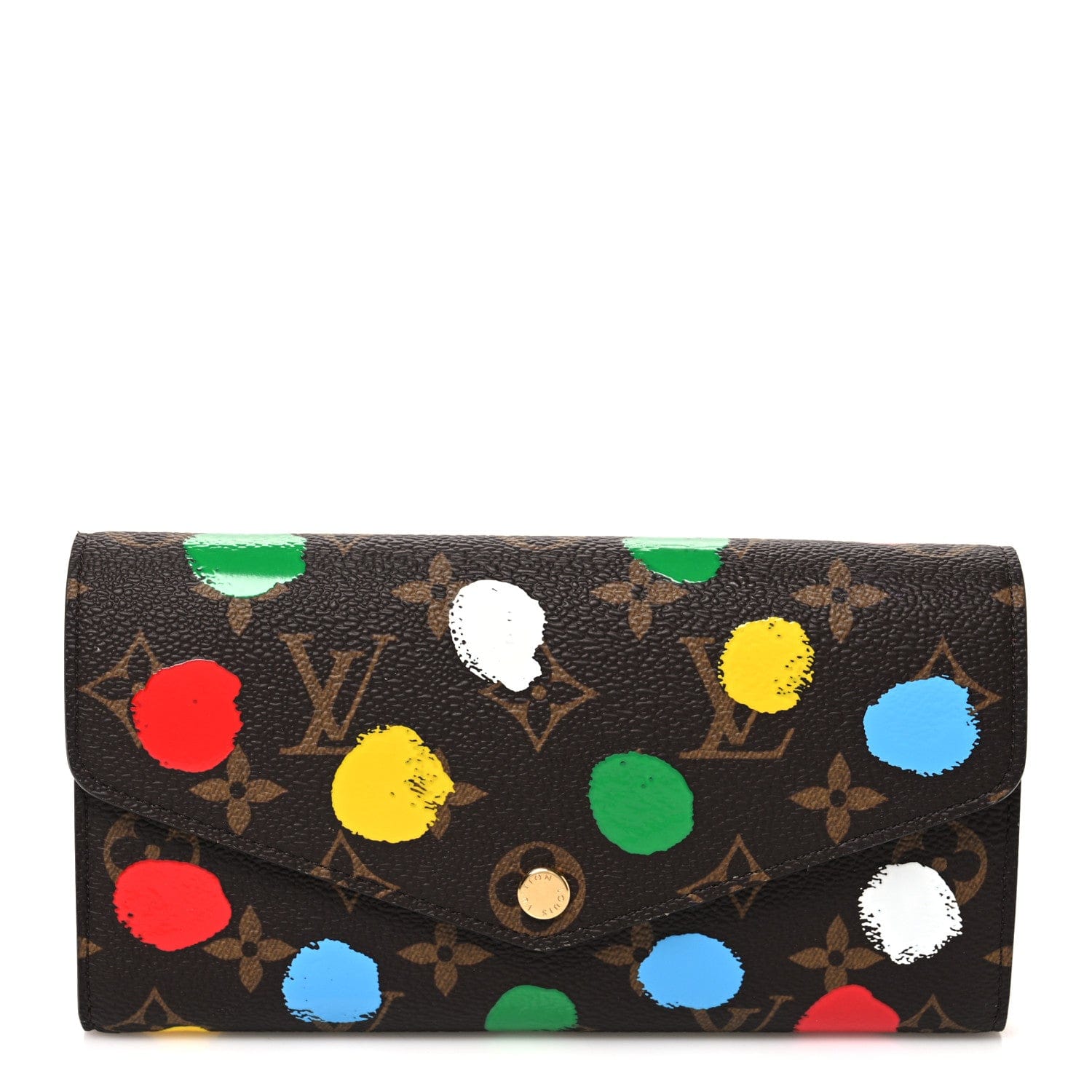 Louis Vuitton X YK Monogram Sarah Wallet