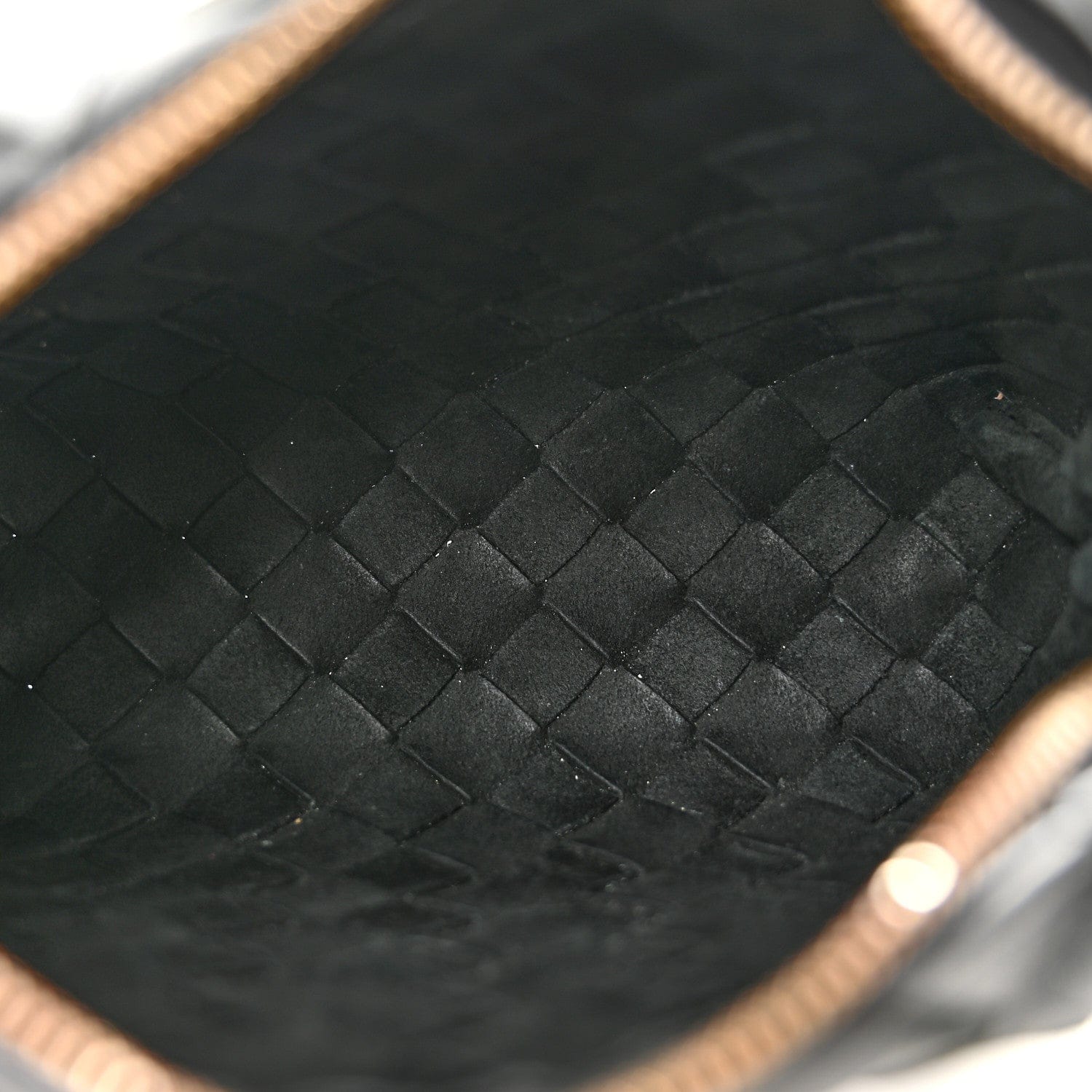 Bottega Veneta Nappa Intrecciato Mini Loop Camera Bag Black