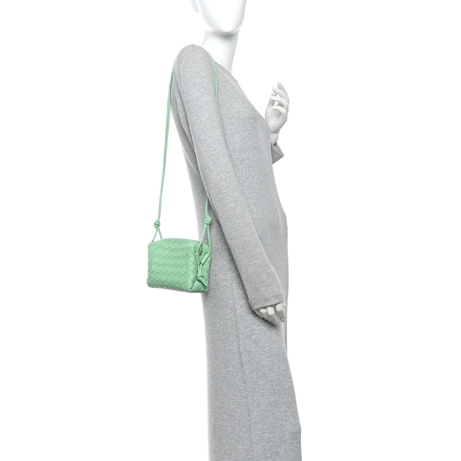 Bottega Veneta Nappa Intrecciato Mini Loop Camera Bag Siren