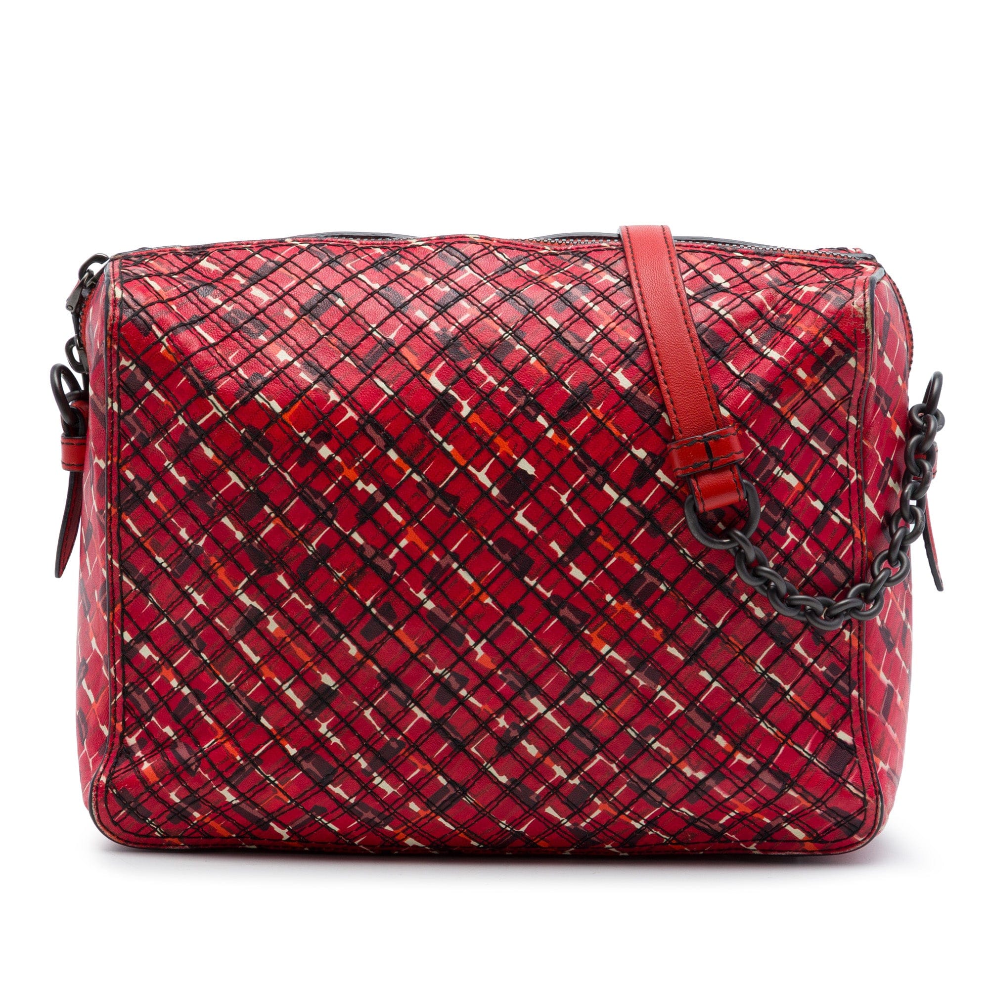 Bottega Veneta Printed Leather Camera Bag