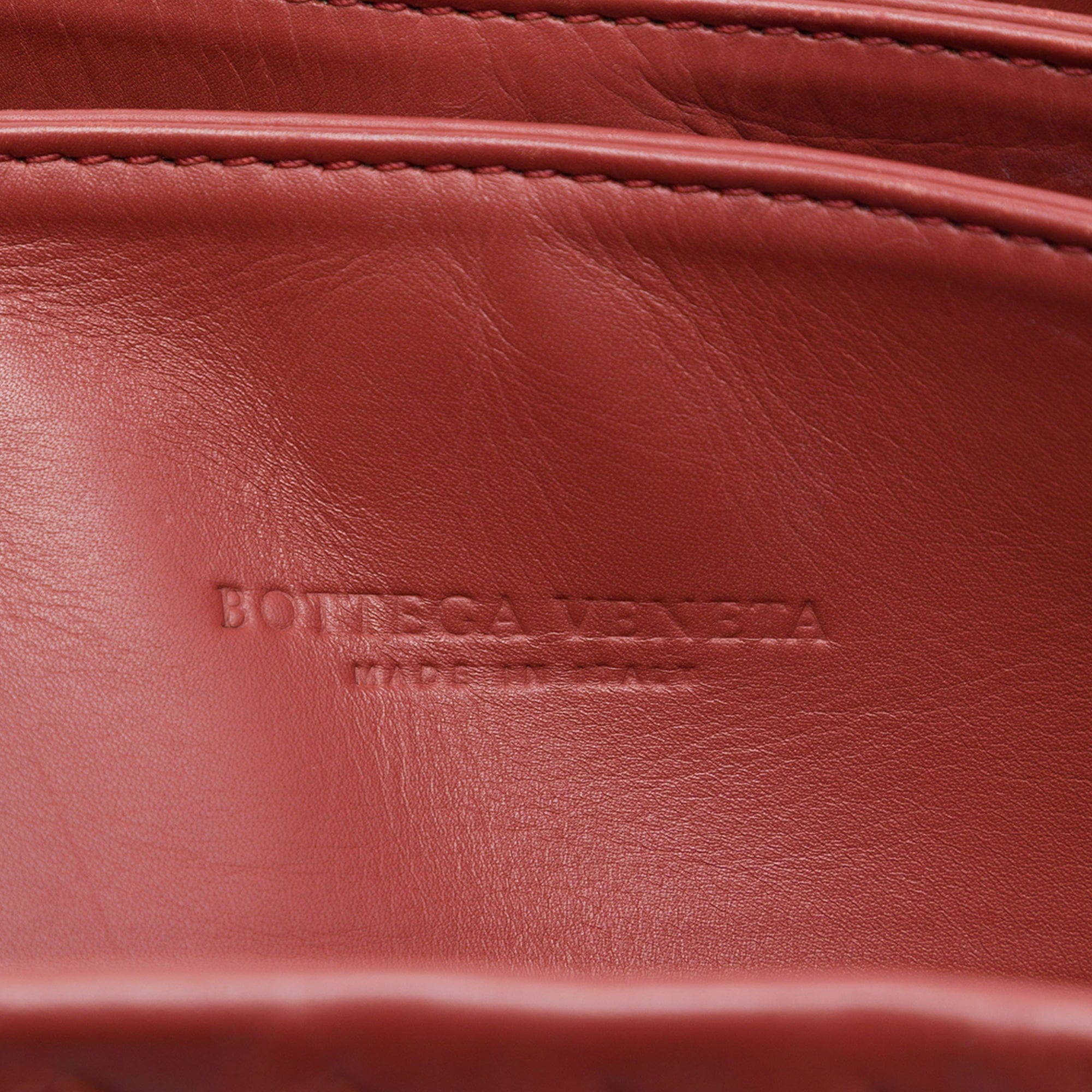 Bottega Veneta Small Nappa Intrecciato Roma Satchel