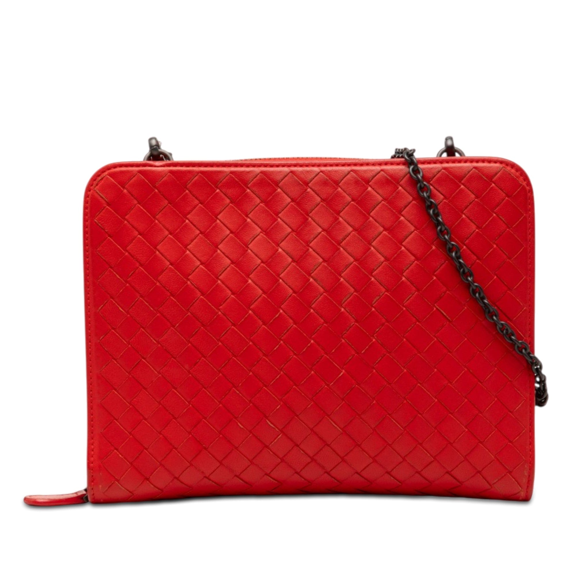 Bottega Veneta Nappa Intrecciato Wallet on Chain