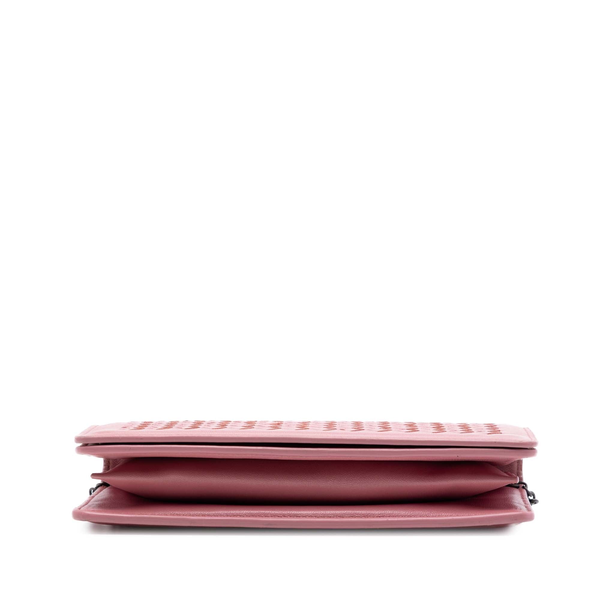 Bottega Veneta Nappa Intrecciato Continental Wallet on Chain